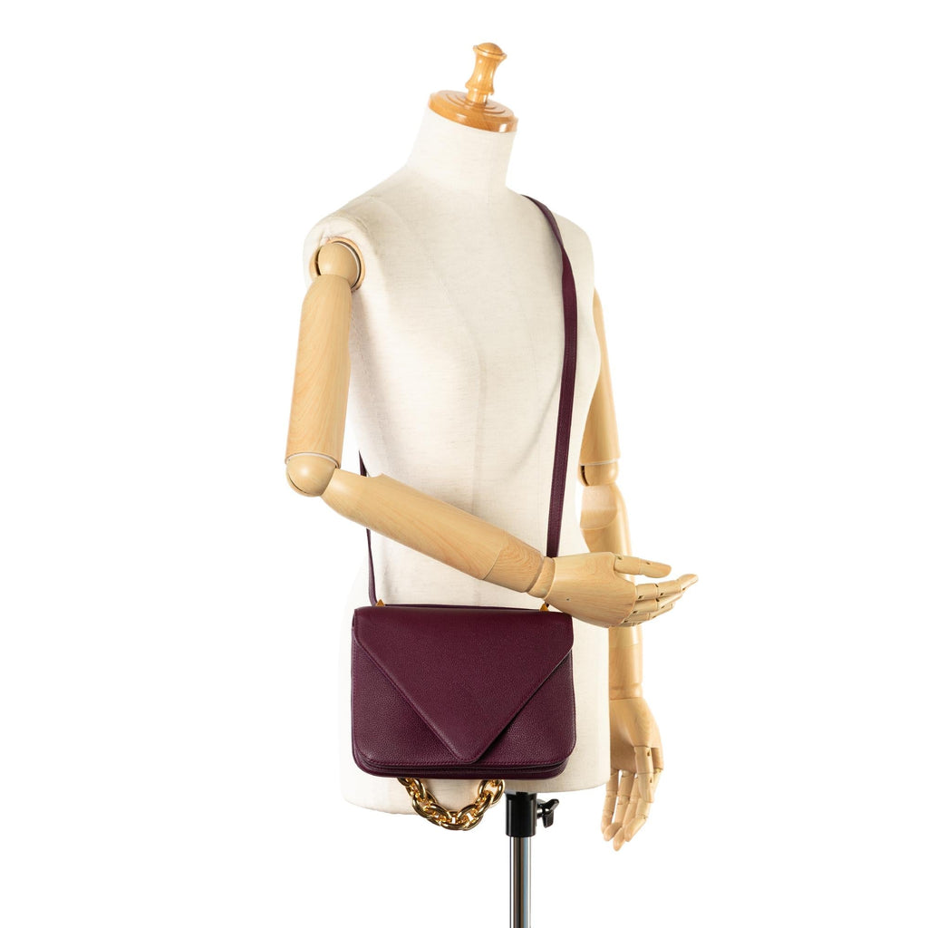 Bottega Veneta Mount Envelope Chain Bag (SHG-MIAqAb)