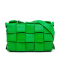 Bottega Veneta Nappa Intrecciato Fringed Cassette Crossbody (SHG-GROzlR)