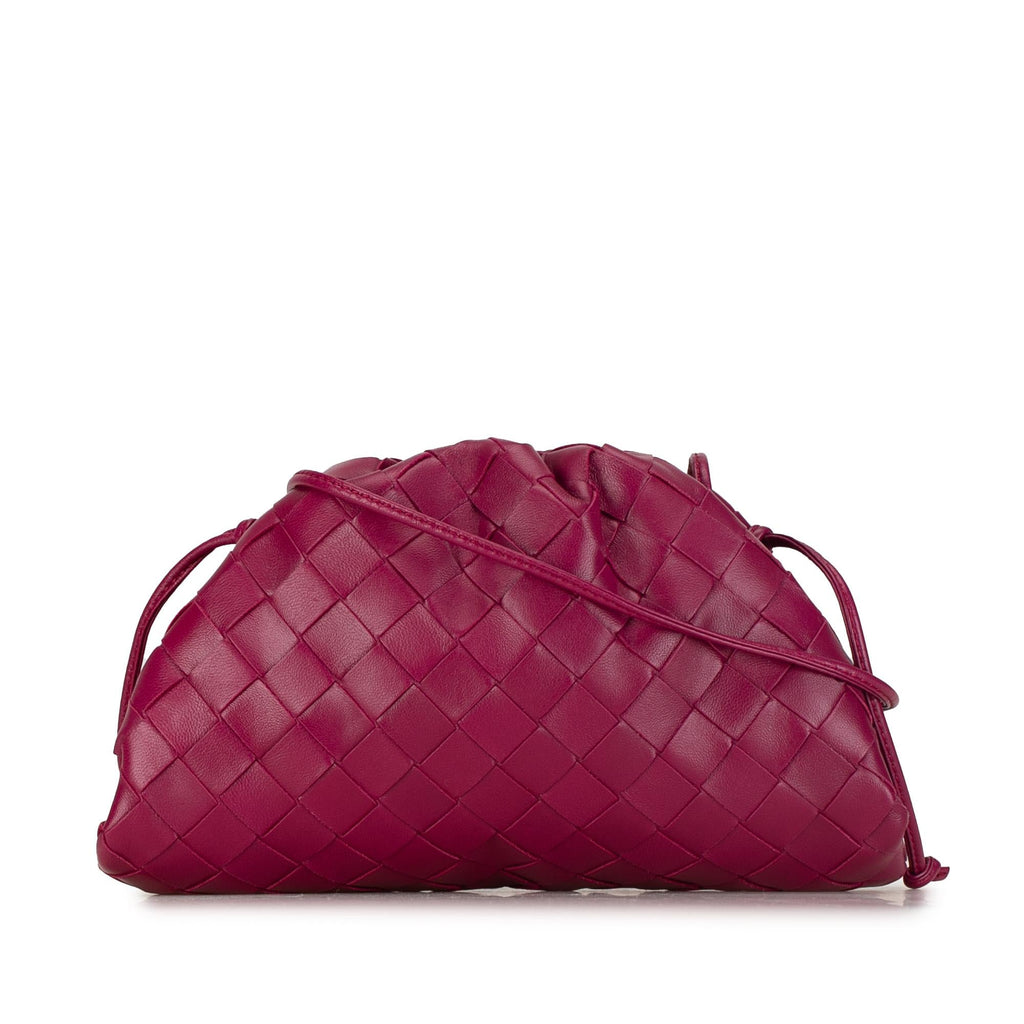 Bottega Veneta Nappa Intrecciato The Mini Pouch (SHG-3VlrQ0)