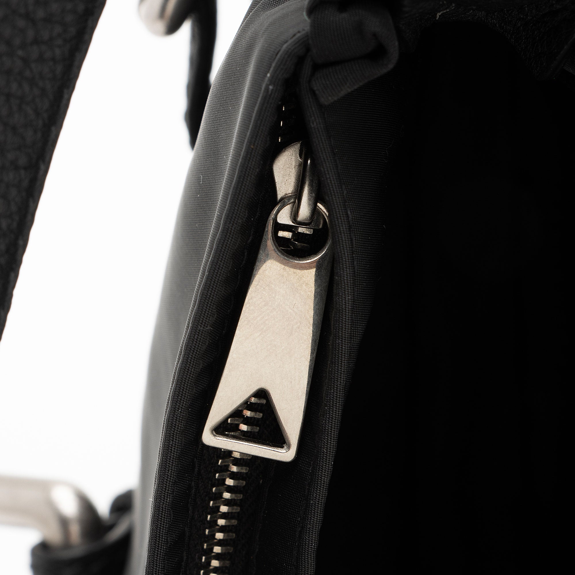Bottega Veneta Nylon Calfskin Buckle Mini Shoulder Bag (SHF-uylolI)