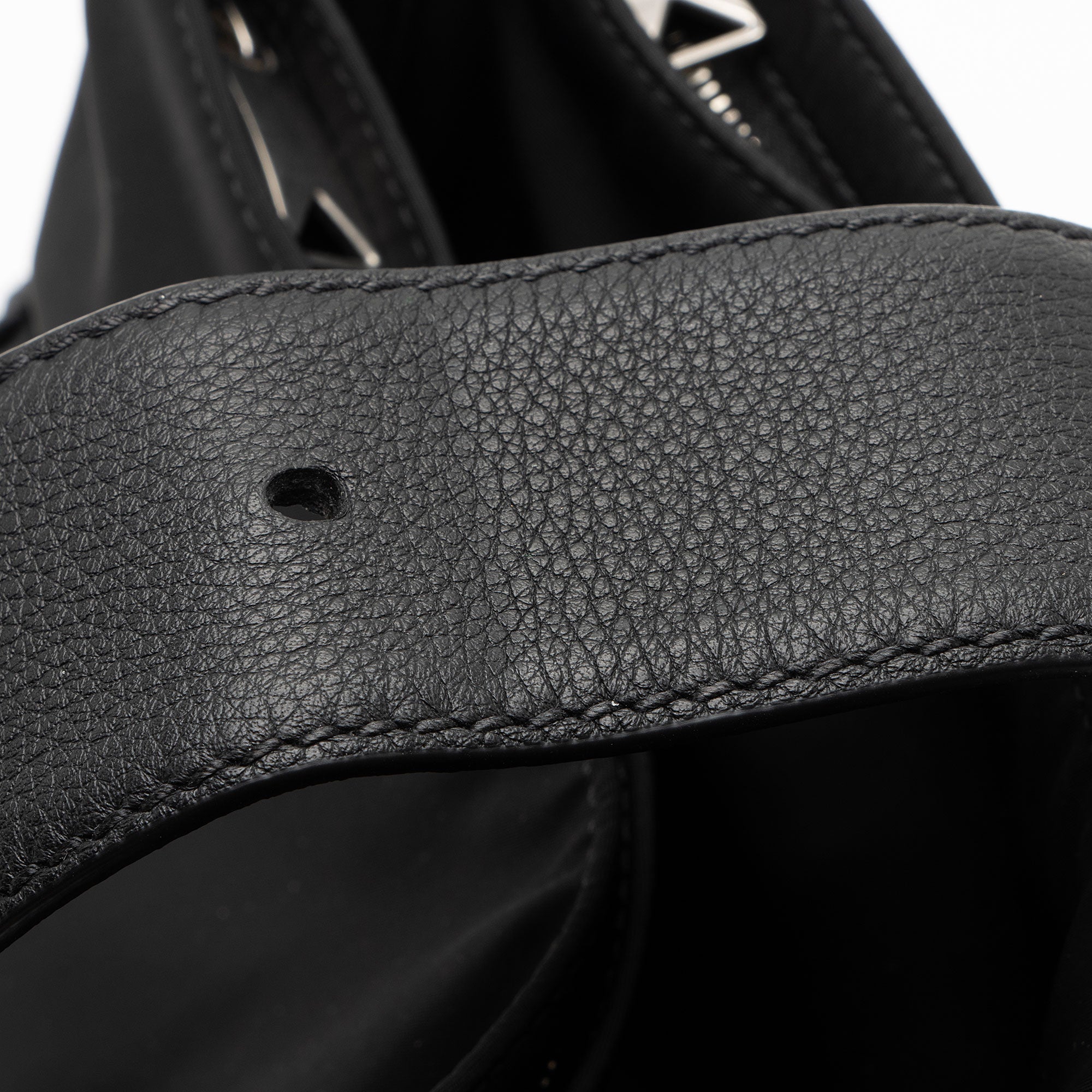 Bottega Veneta Nylon Calfskin Buckle Mini Shoulder Bag (SHF-uylolI)
