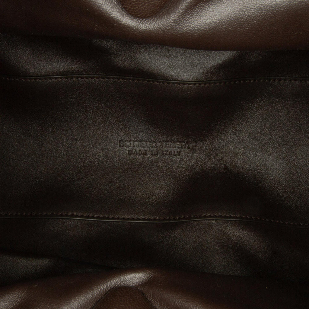 Bottega Veneta Nylon Intrecciato Effect Point Satchel (SHG-8uMVmf)