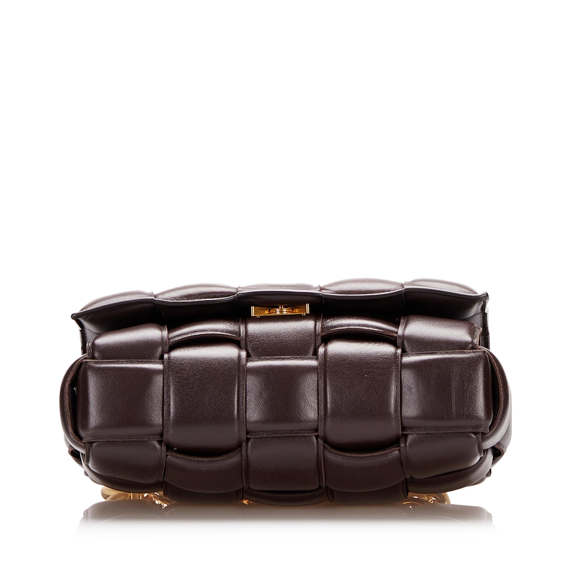 Bottega Veneta Padded Cassette Chain (SHG-gc3XKP)