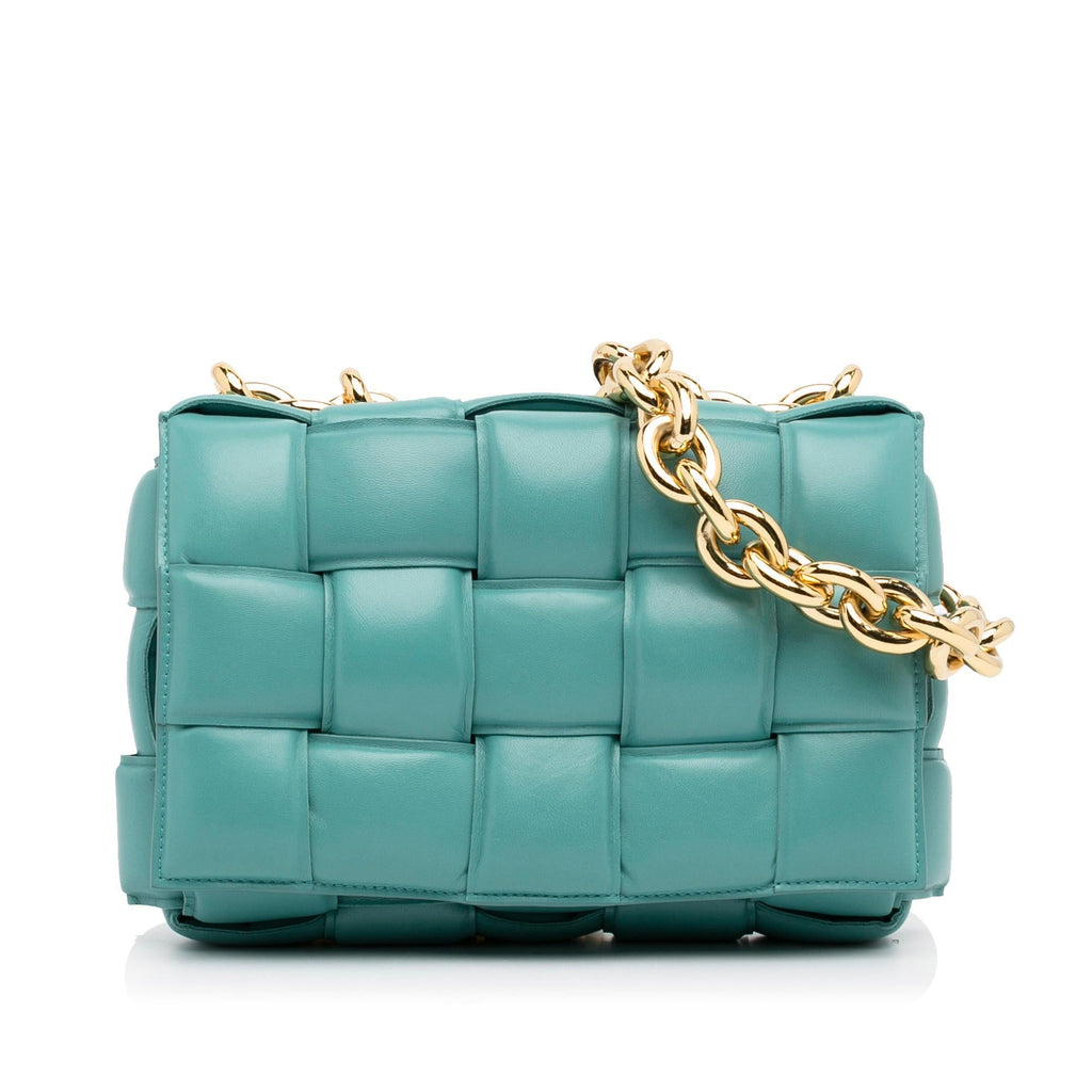 Bottega Veneta Padded Cassette Chain (SHG-V4pww5)