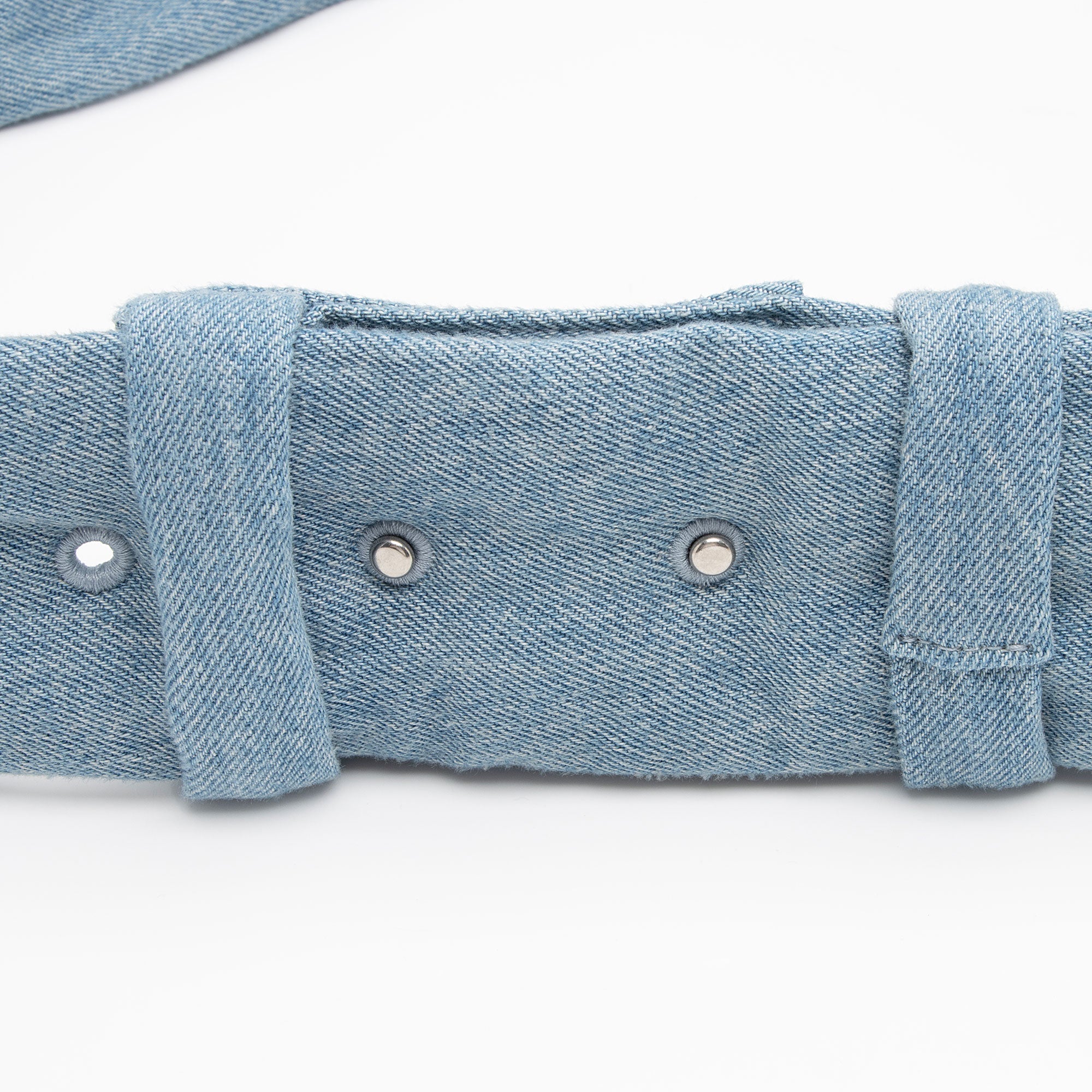 Bottega Veneta Padded Denim Cassette Shoulder Bag (SHF-Py6v0Q)