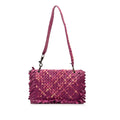 Bottega Veneta Paille Sfrangiato Aquatre Intrecciato Fringe Shoulder Bag (SHG-KXf7nX)