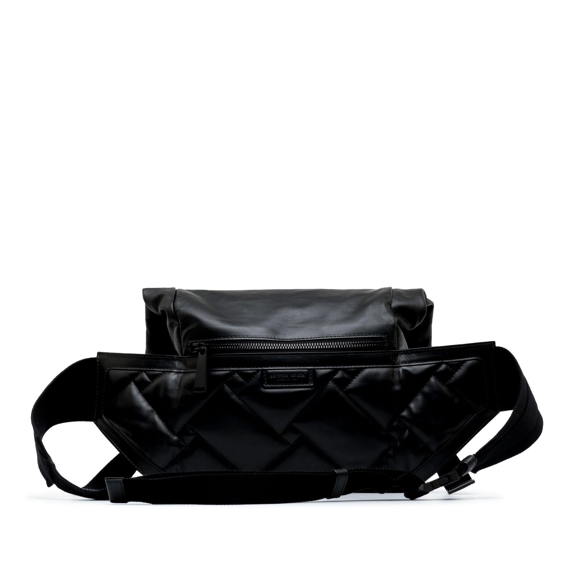 Bottega Veneta Perforated Leather Belt Bag (SHG-UU5Kic)