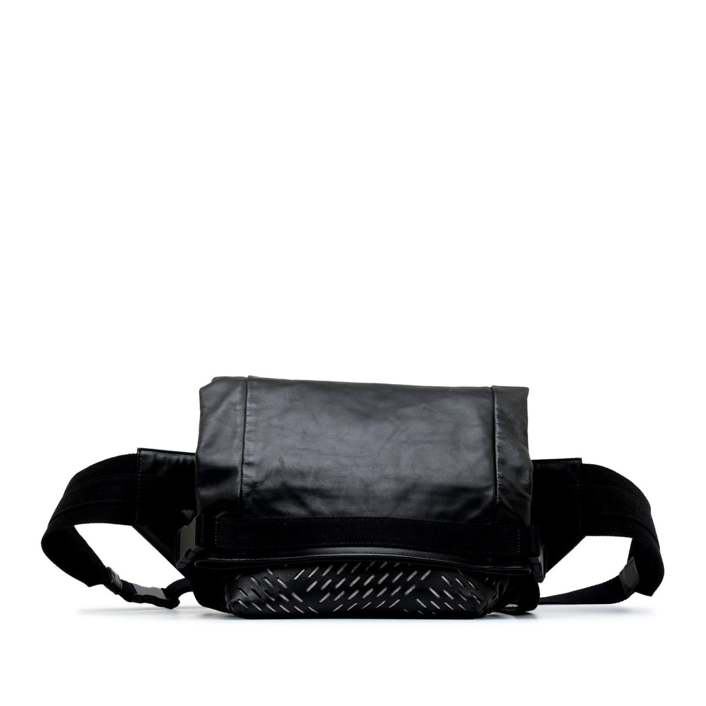 Bottega Veneta Perforated Leather Belt Bag (SHG-UU5Kic)