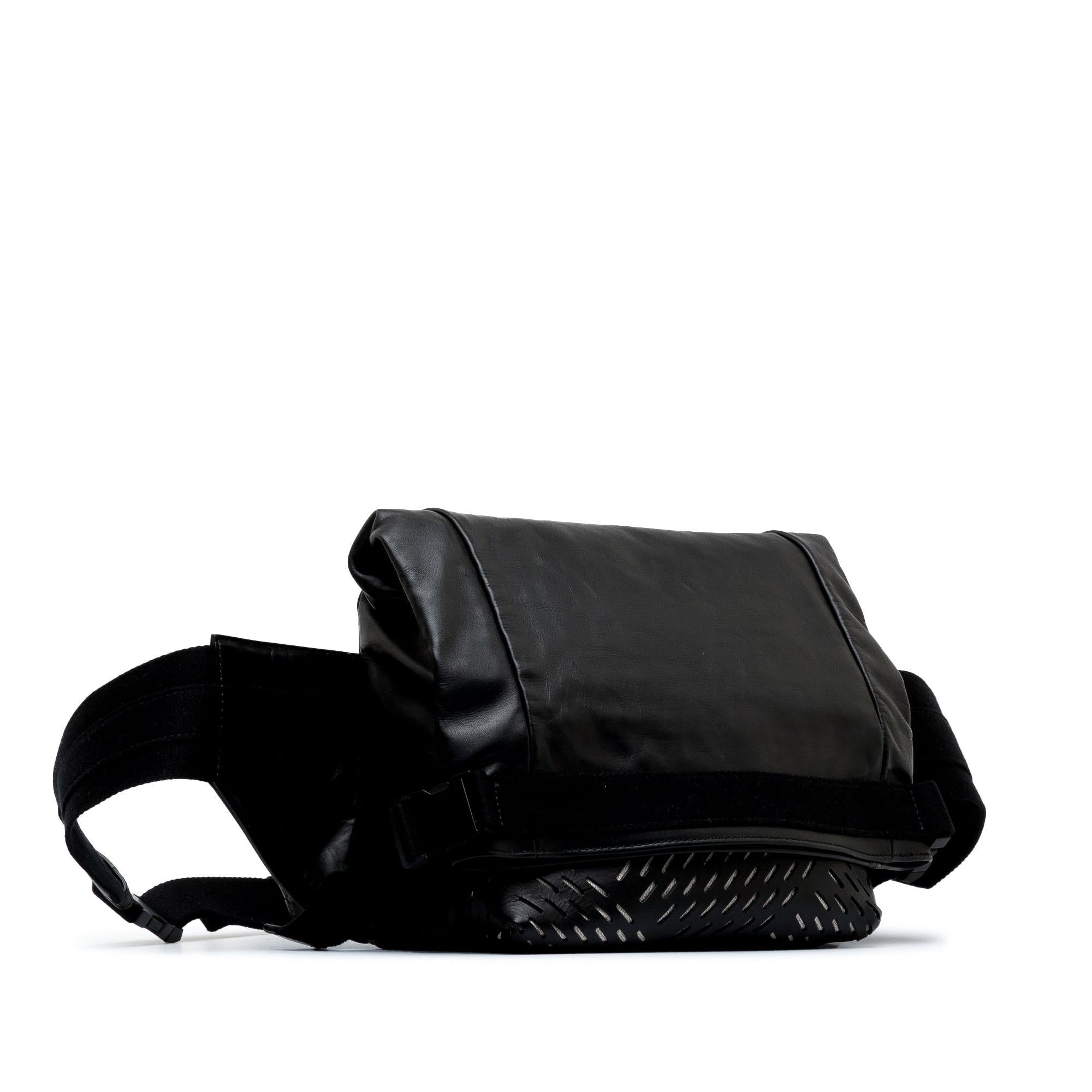 Bottega Veneta Perforated Leather Belt Bag (SHG-UU5Kic)