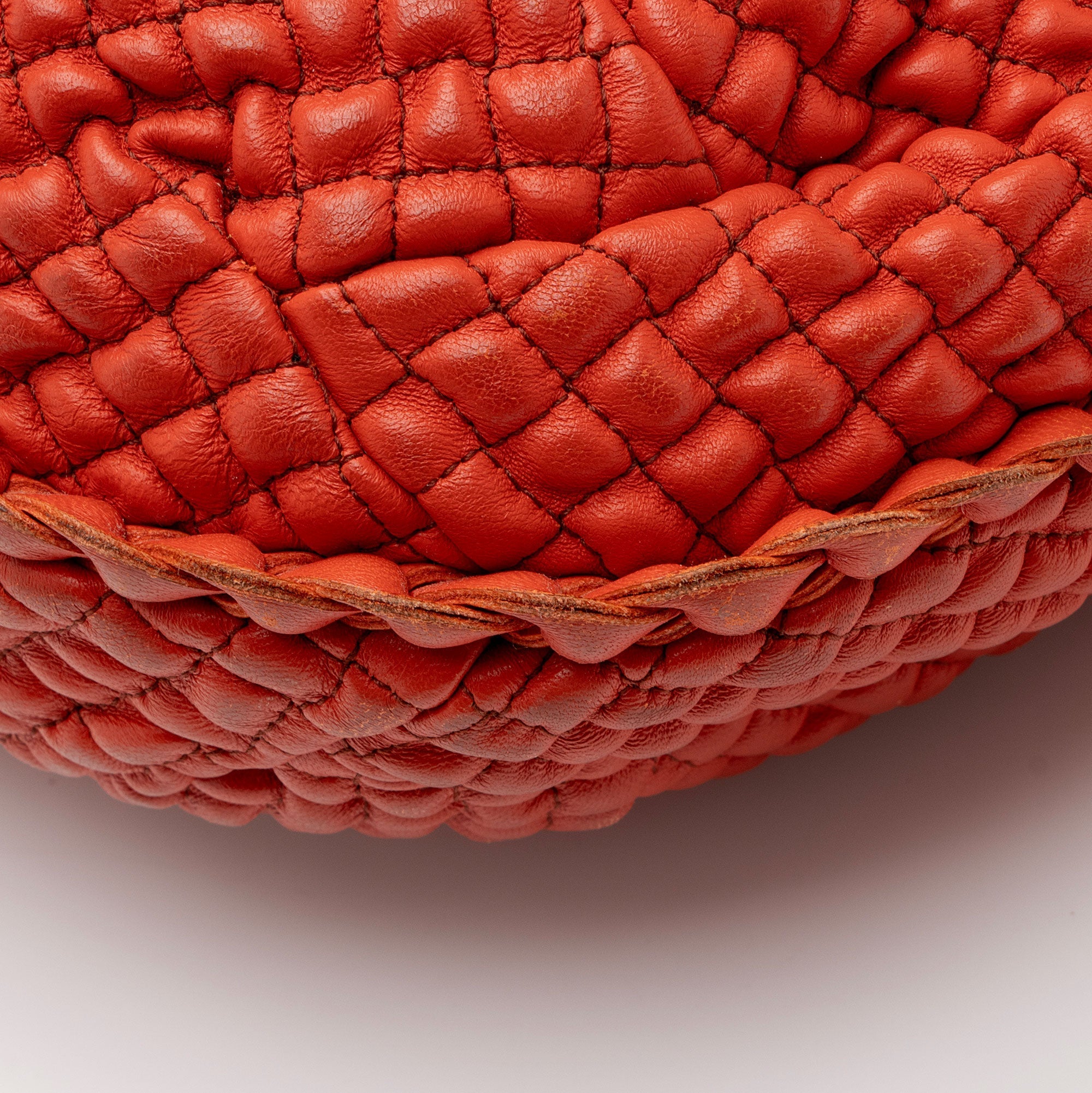 Bottega Veneta Ponza Nappa Leather Belly Mini Hobo (SHF-KzJN2f)