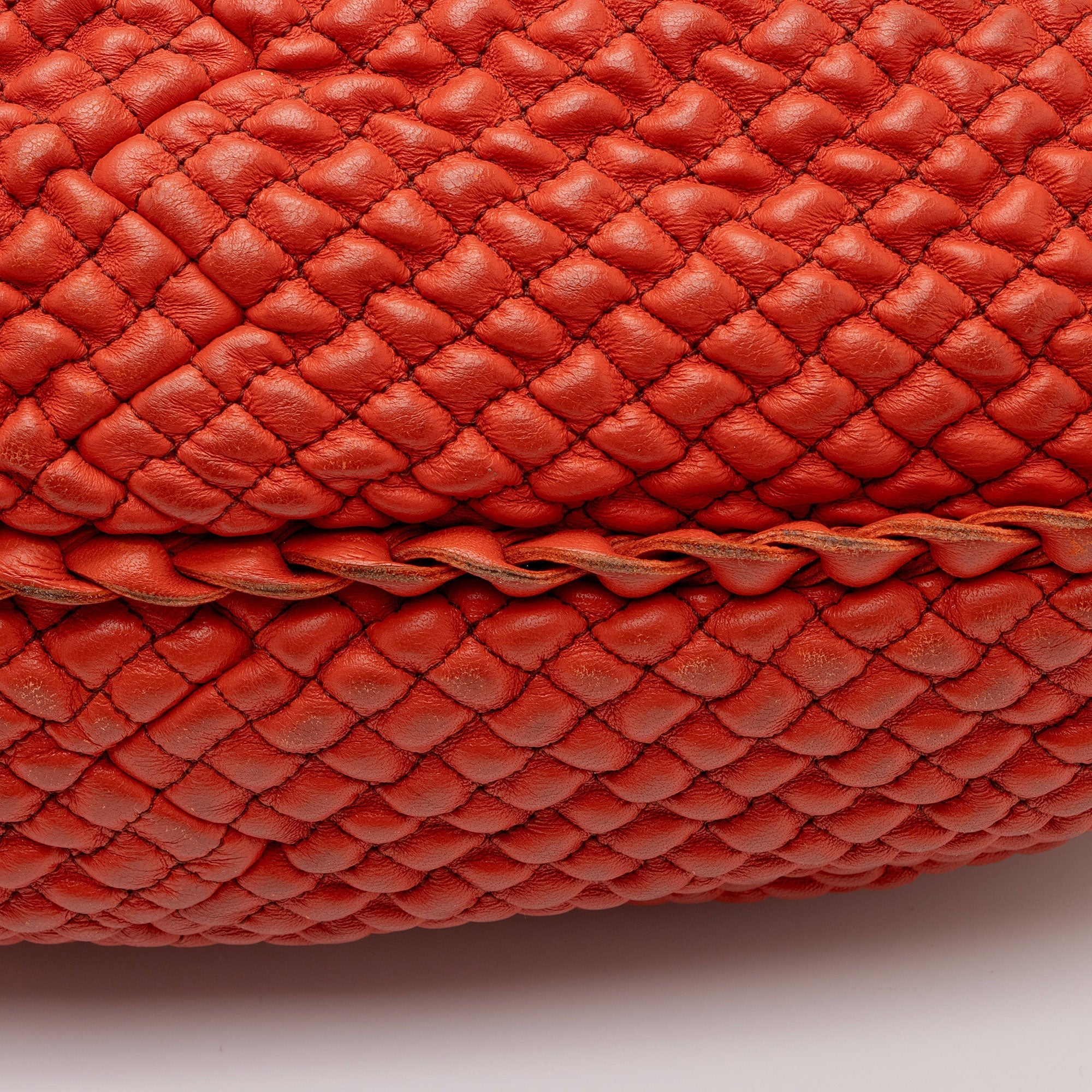 Bottega Veneta Ponza Nappa Leather Belly Mini Hobo (SHF-KzJN2f)
