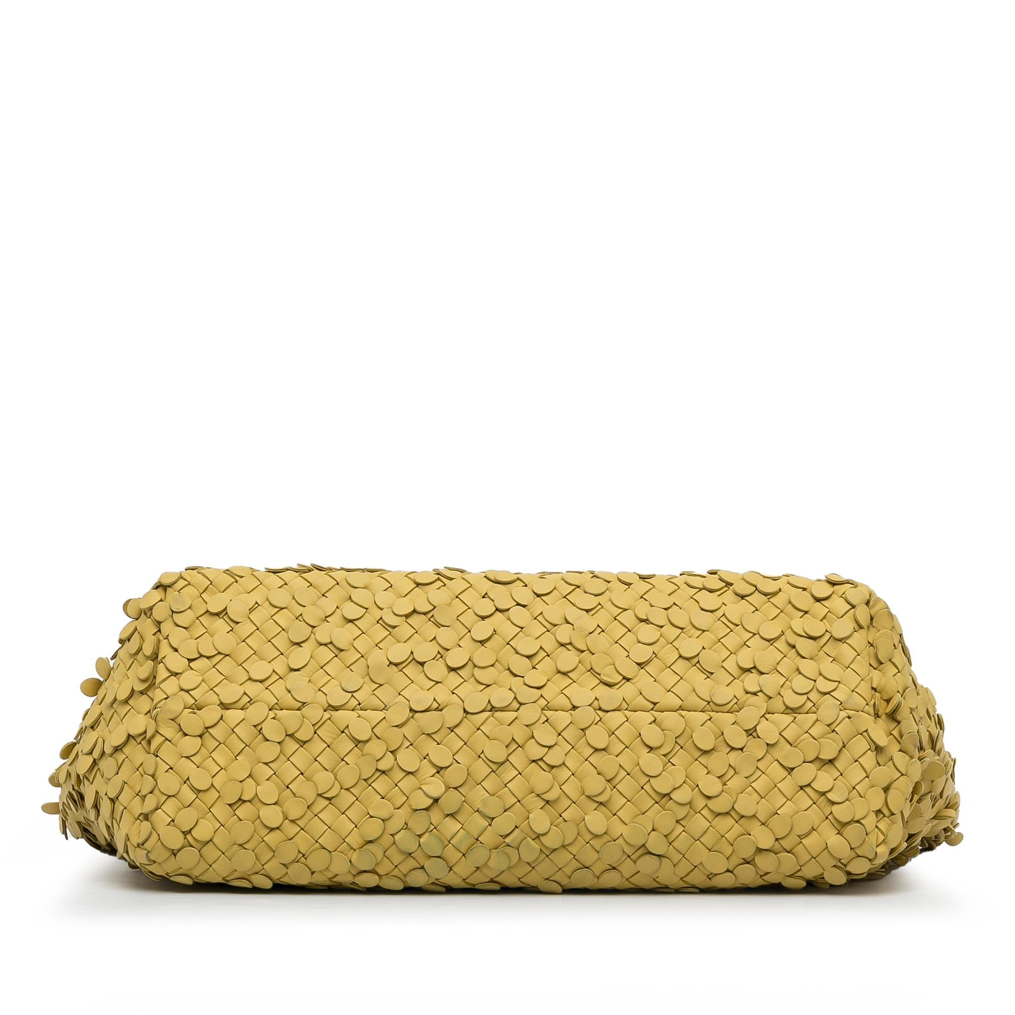 Bottega Veneta Poussin Paillettes Cabat Tote (SHG-uM0GAC)