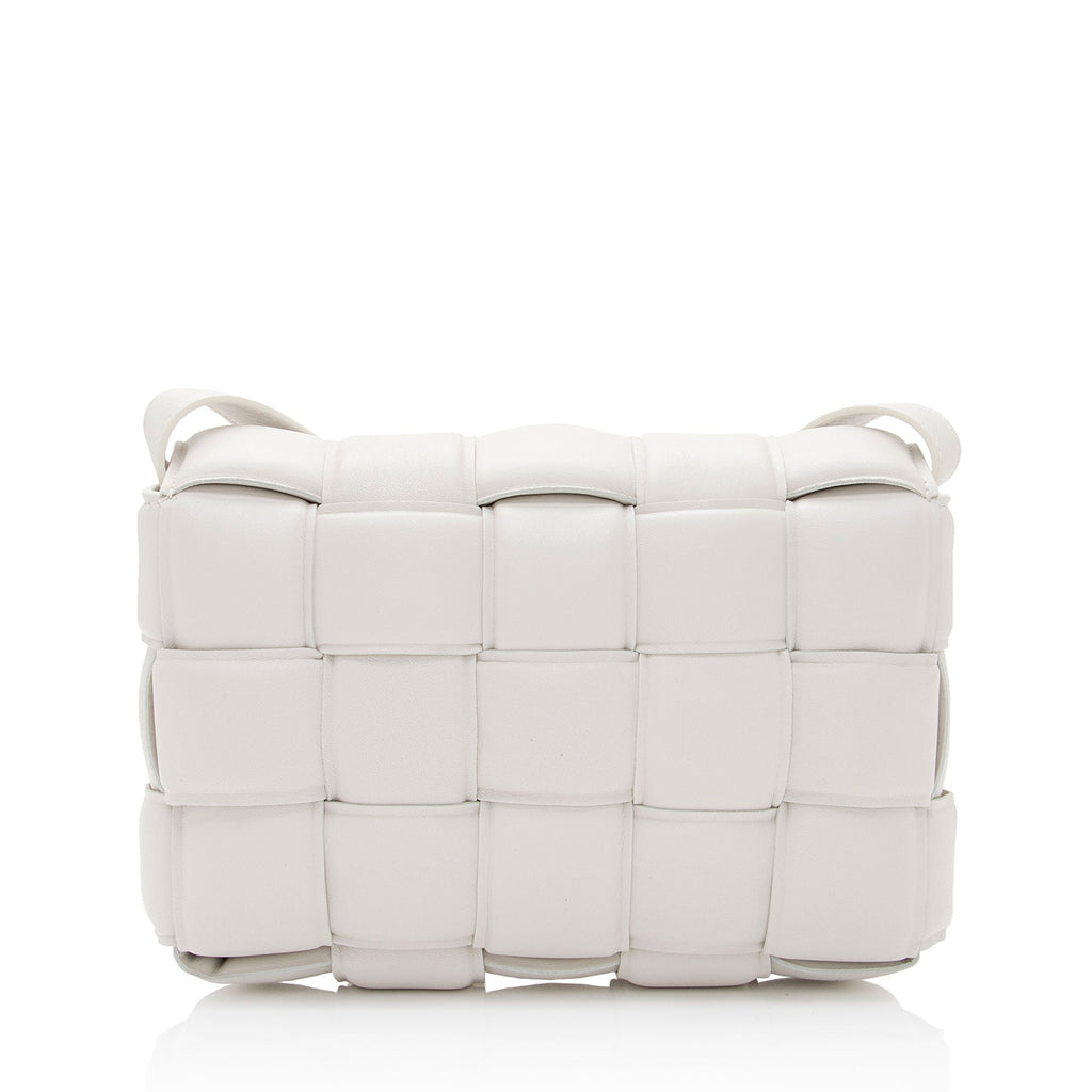 Bottega Veneta Puffed Leather Cassette Crossbody Bag (SHF-oCEDIg)