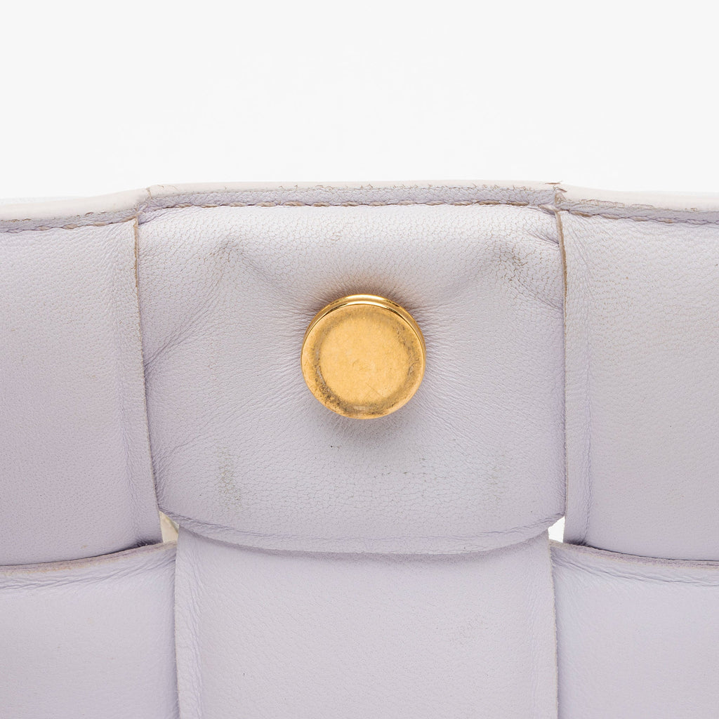 Bottega Veneta Puffed Leather Cassette Crossbody (SHF-s87w7A)