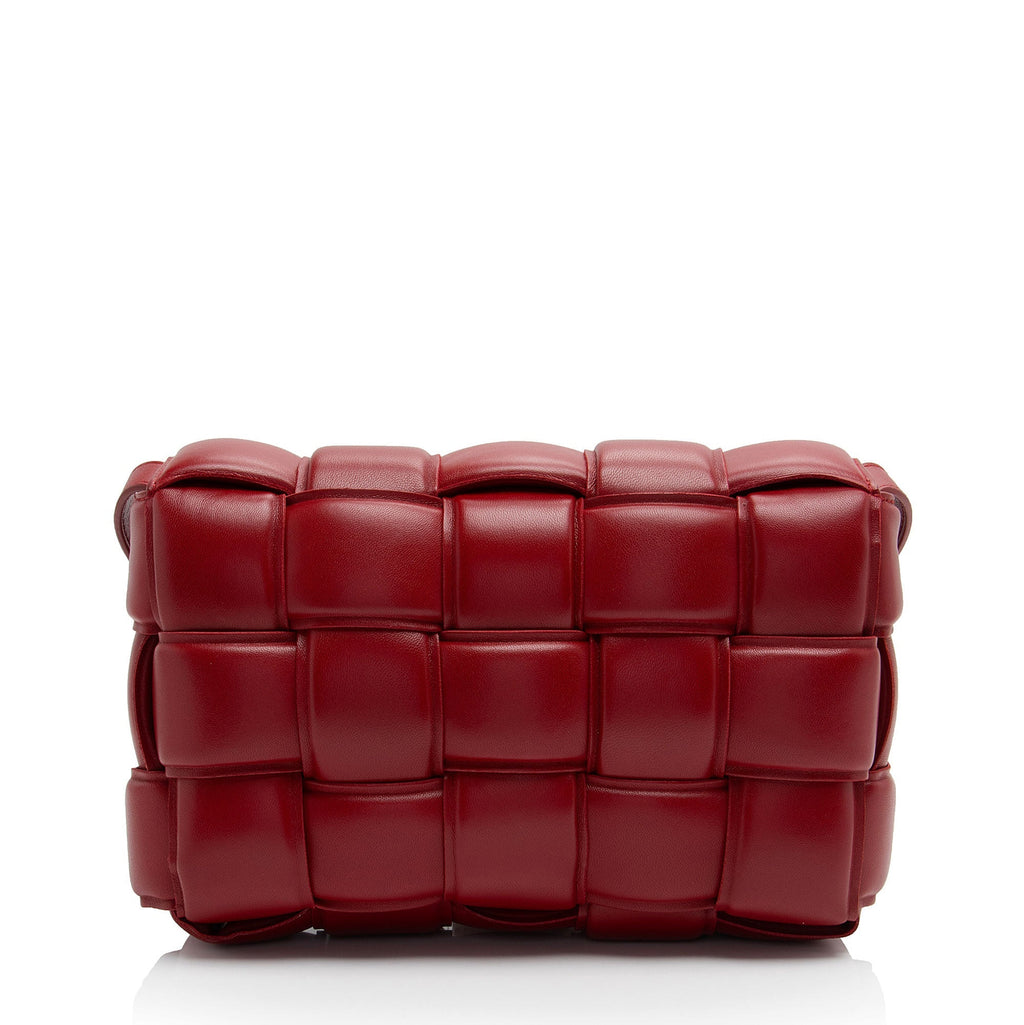 Bottega Veneta Puffed Leather Cassette Crossbody (SHF-WyihDy)