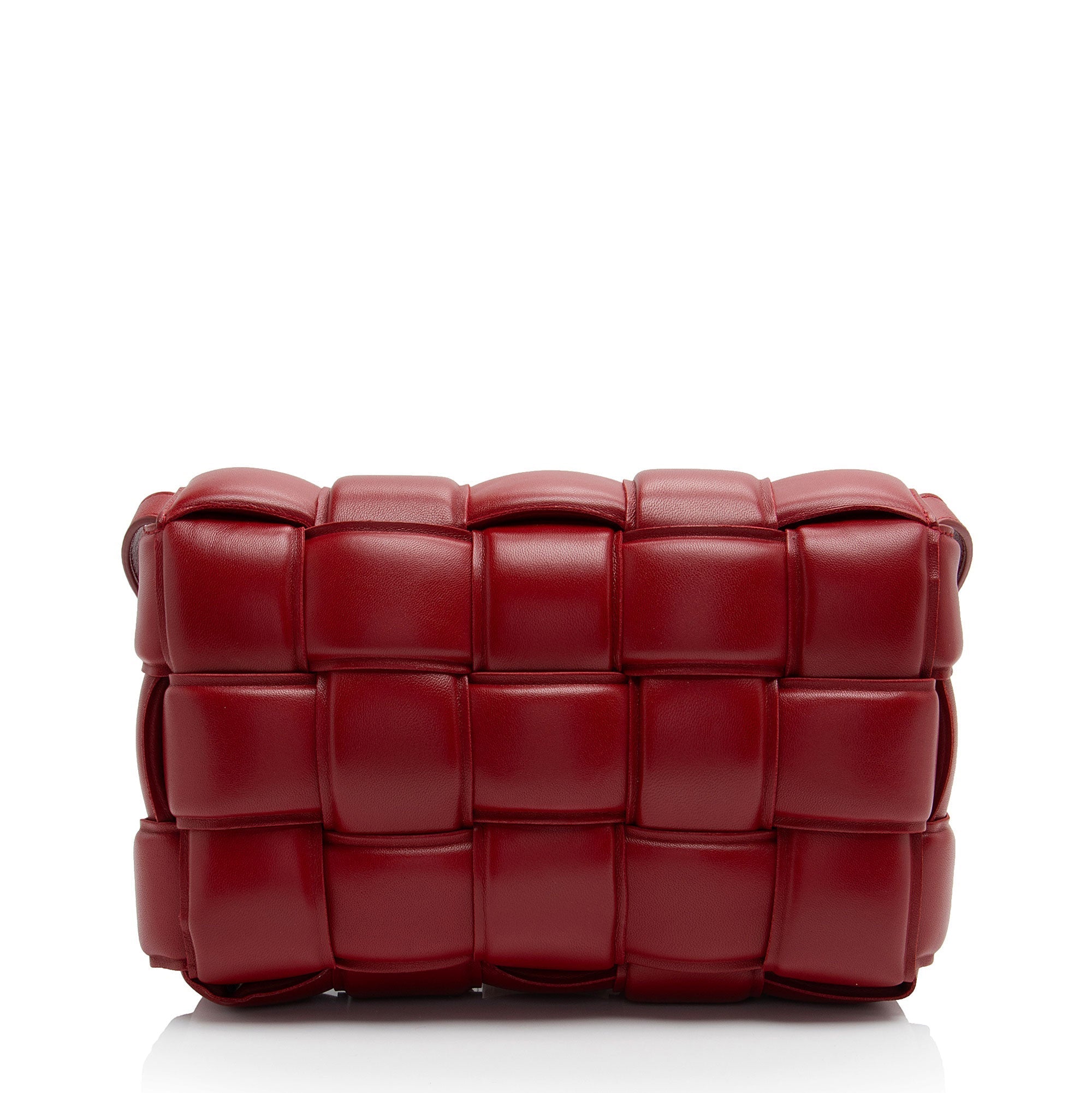 Bottega Veneta Puffed Leather Cassette Crossbody (SHF-WyihDy)