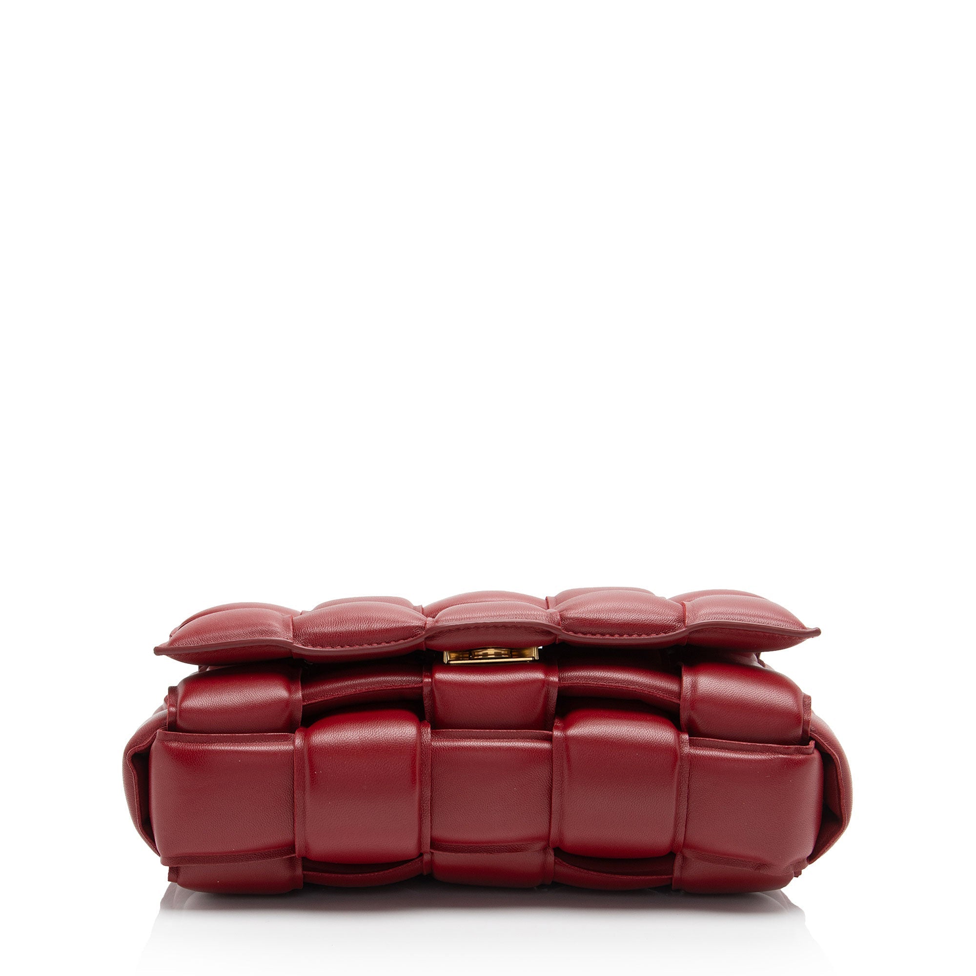 Bottega Veneta Puffed Leather Cassette Crossbody (SHF-WyihDy)