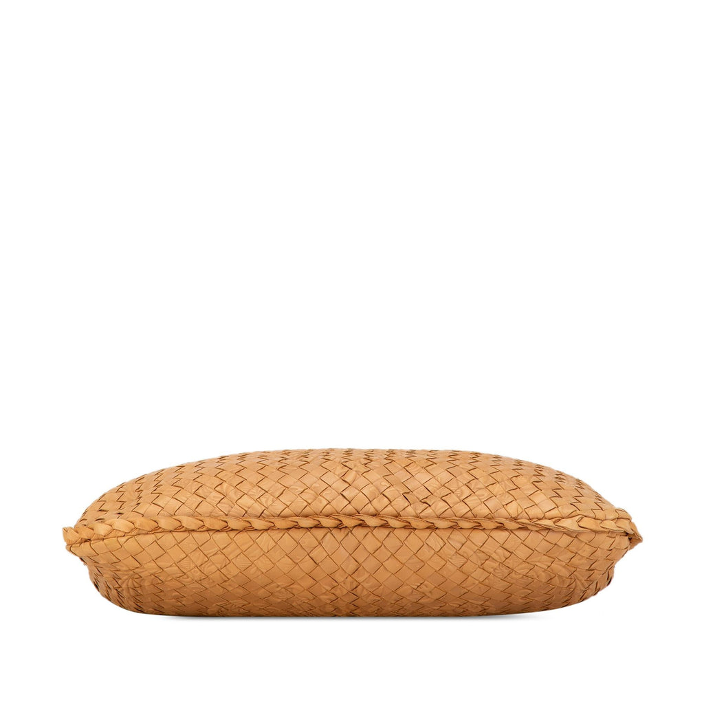 Bottega Veneta Small Embossed Nappa Intrecciato Veneta Hobo (SHG-QKUbKu)