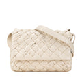 Bottega Veneta Small Intrecciato Rumple Messenger Bag (SHG-N7USVX)