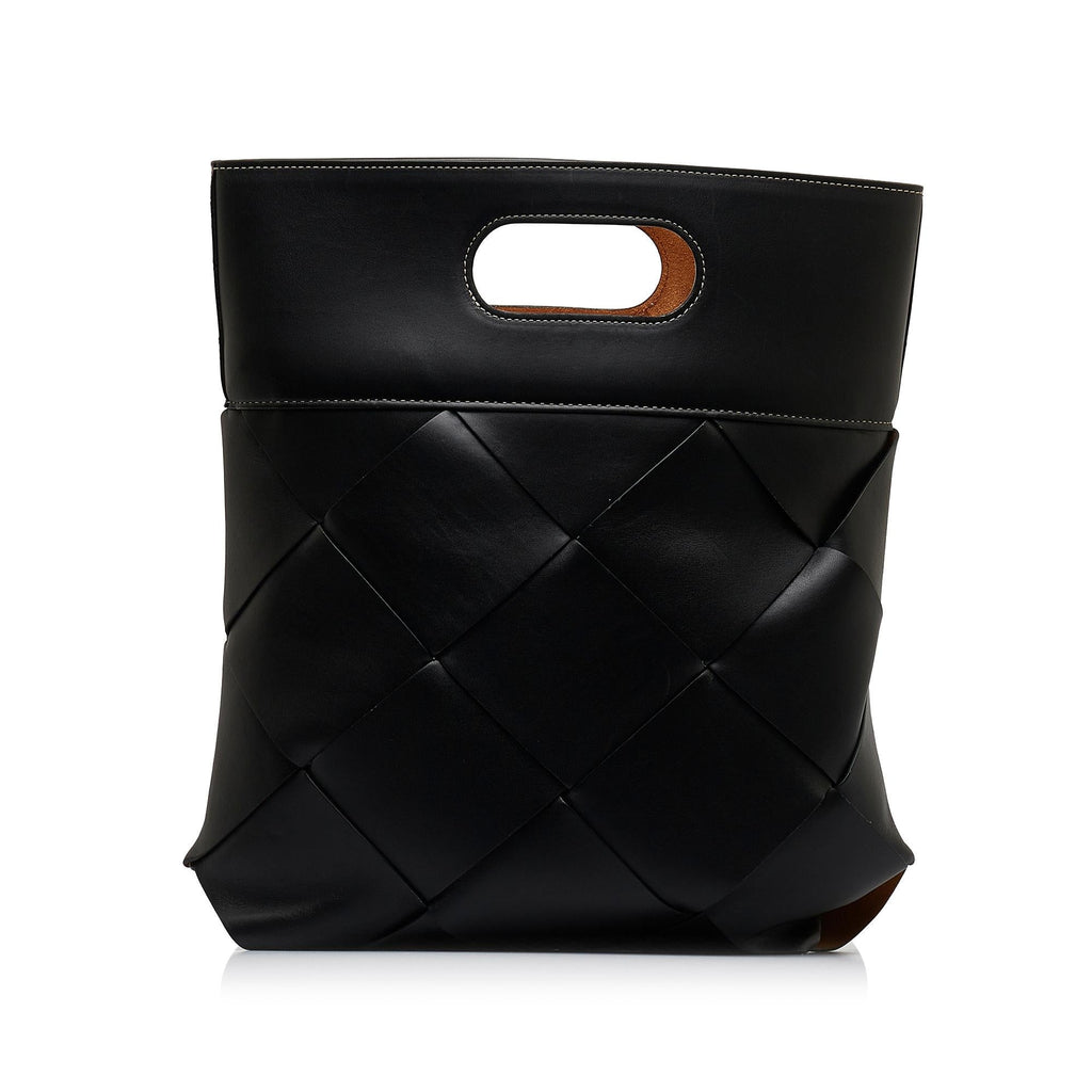 Bottega Veneta Small Maxi Intrecciato Slip Handbag (SHG-kx1s3U)