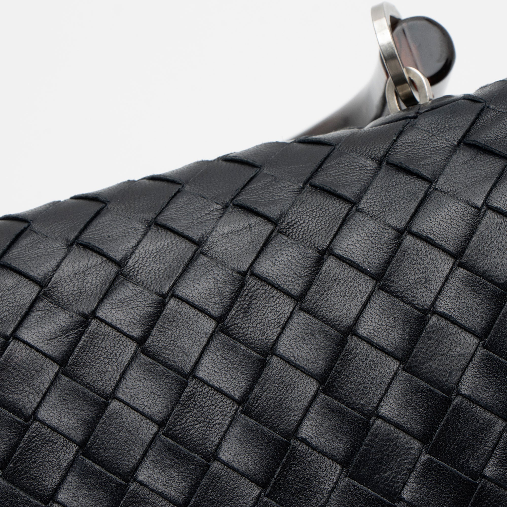 Bottega Veneta Vintage Intrecciato Nappa Top Handle (SHF-88Arm6)