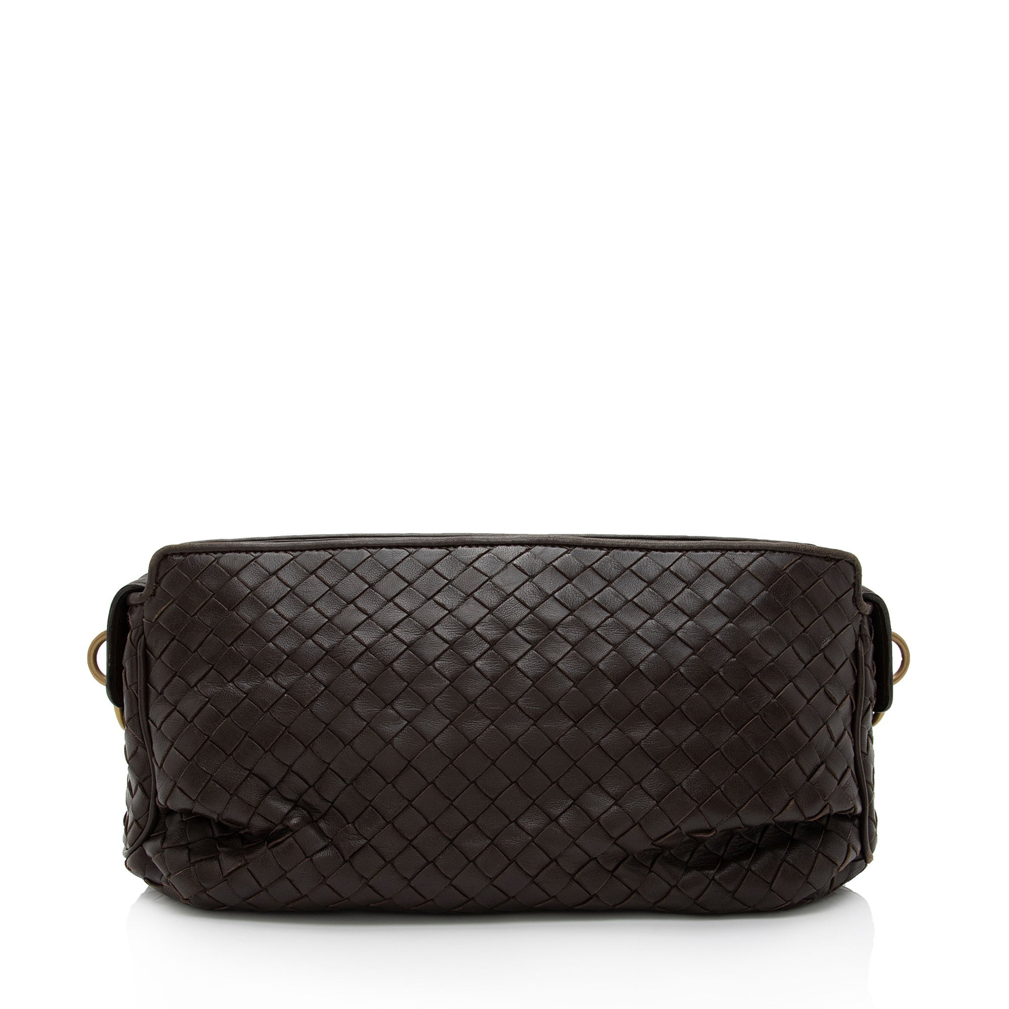 Bottega Venetta Inrecciato Nappa Shoulder Bag (SHF-J45QSZ)