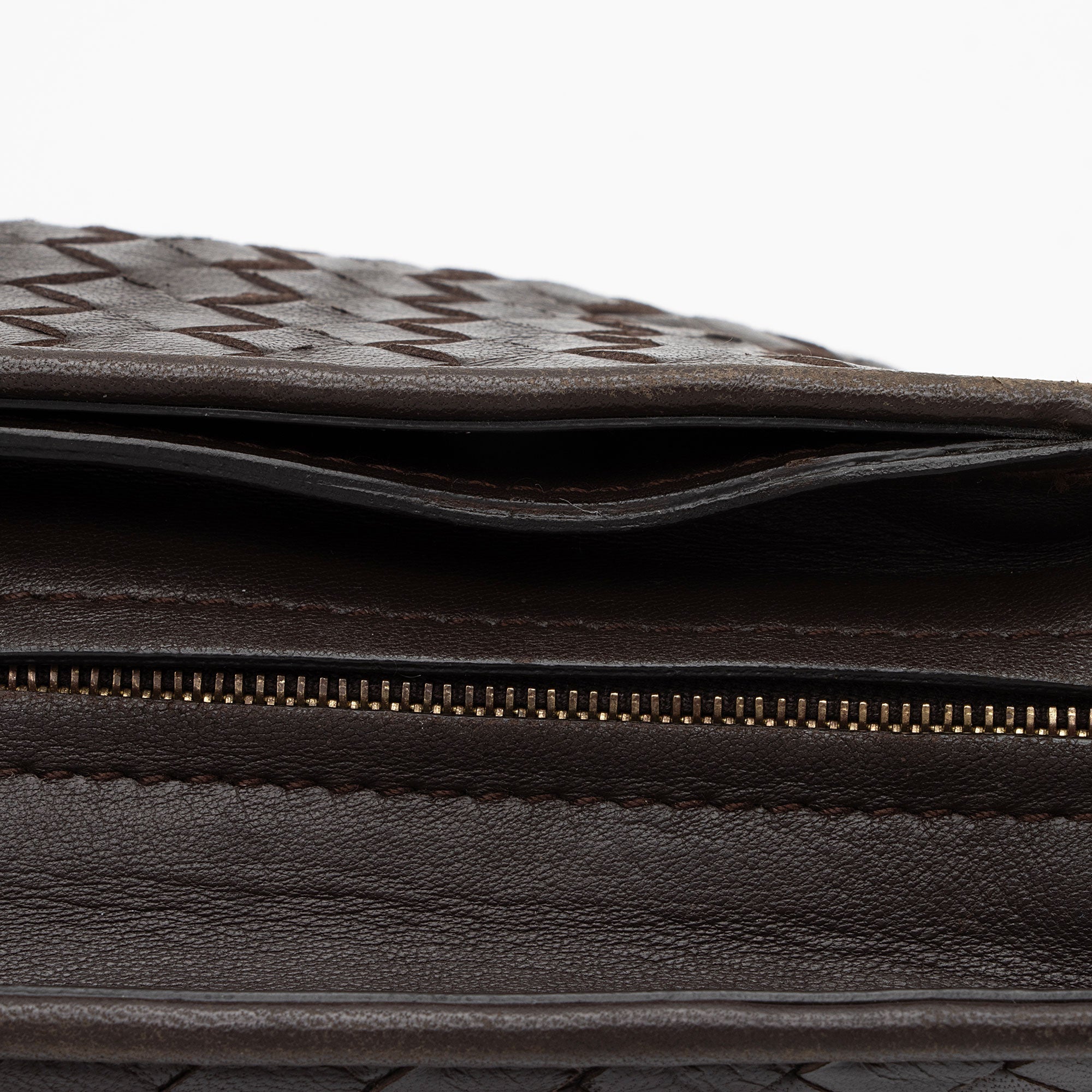 Bottega Venetta Inrecciato Nappa Shoulder Bag (SHF-J45QSZ)