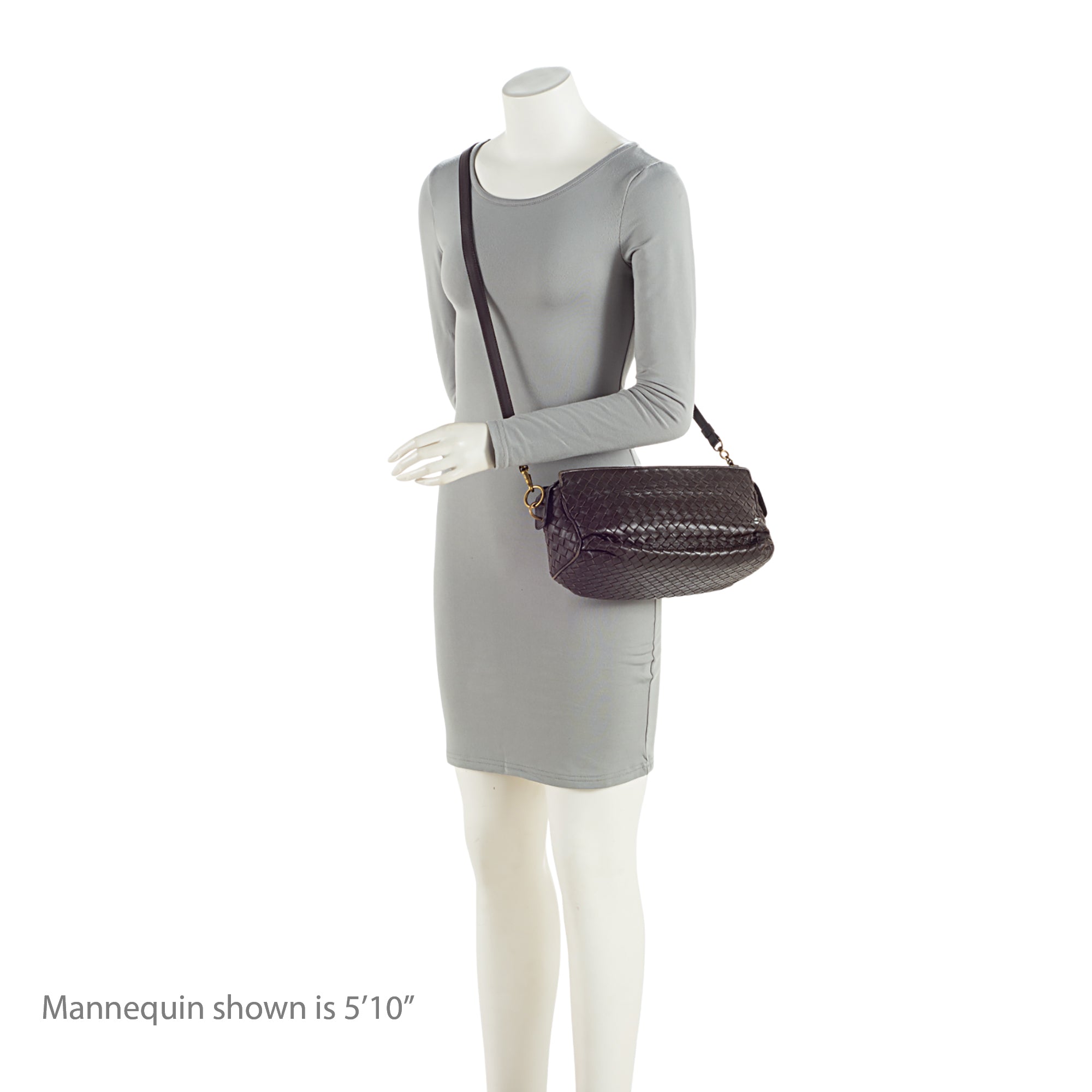 Bottega Venetta Inrecciato Nappa Shoulder Bag (SHF-J45QSZ)