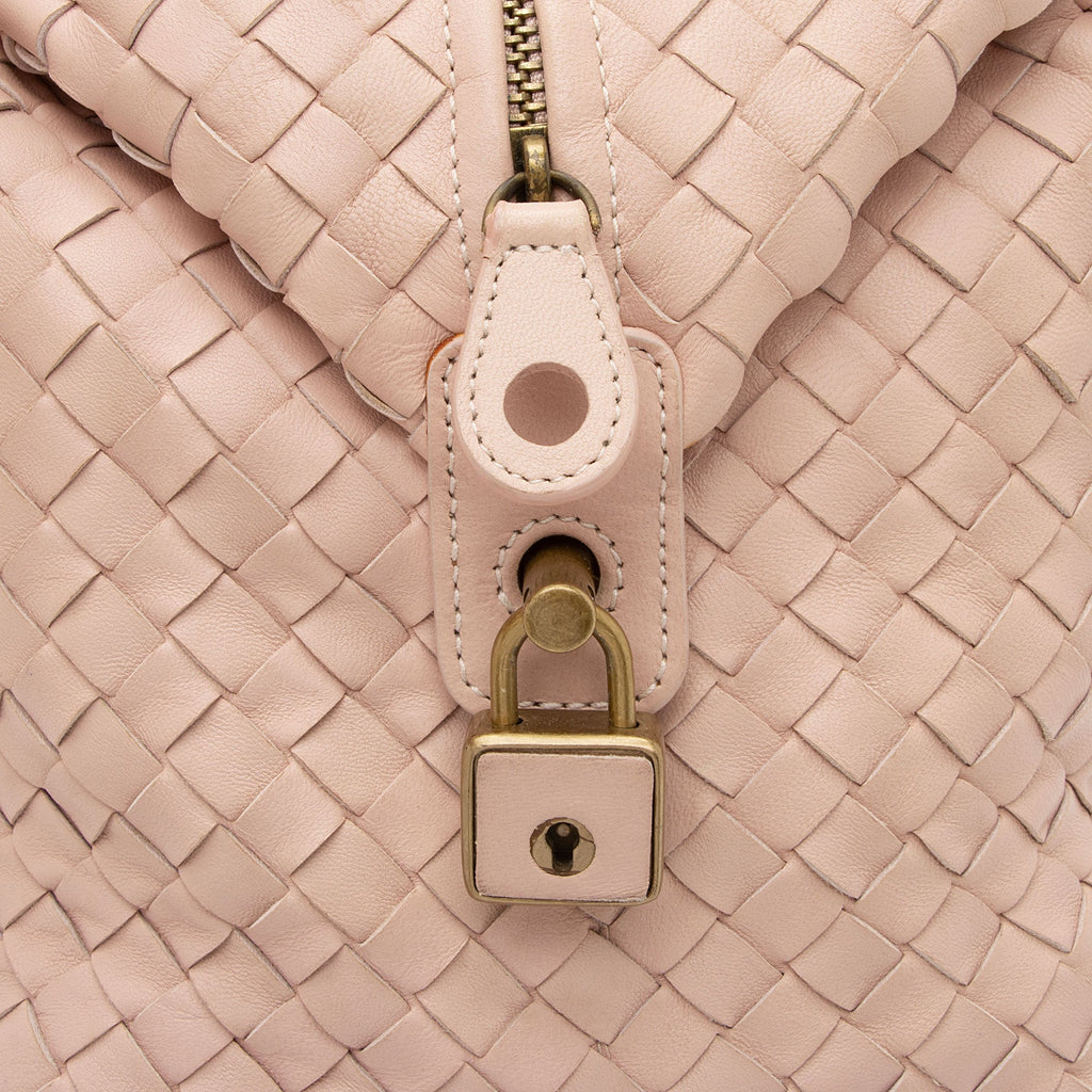 Bottega Venetta Intrecciato Nappa Montaigne Small Satchel (SHF-IwhXKh)