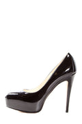 Brian Atwood Black Patent Leather Platform Pumps SZ 35.5 Sale