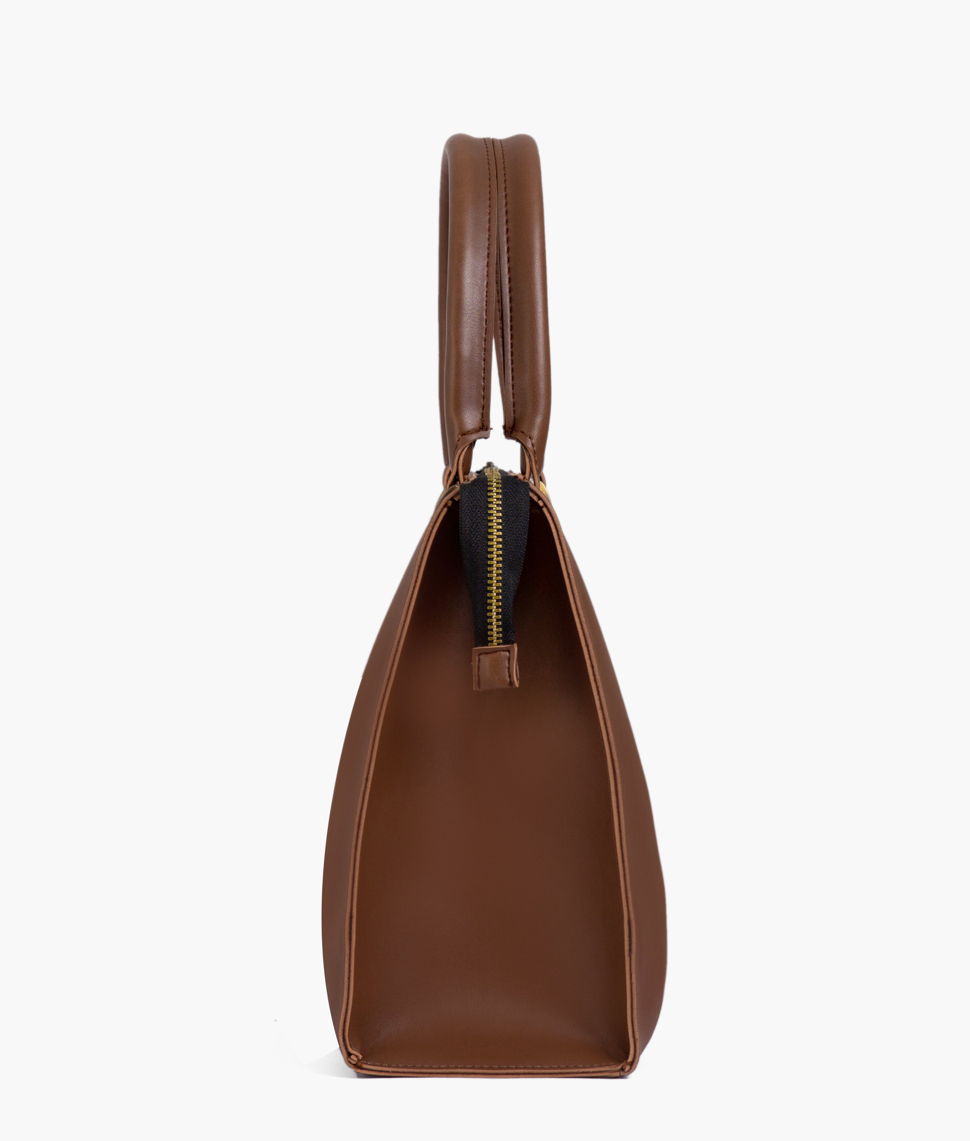 Brown workplace handbag