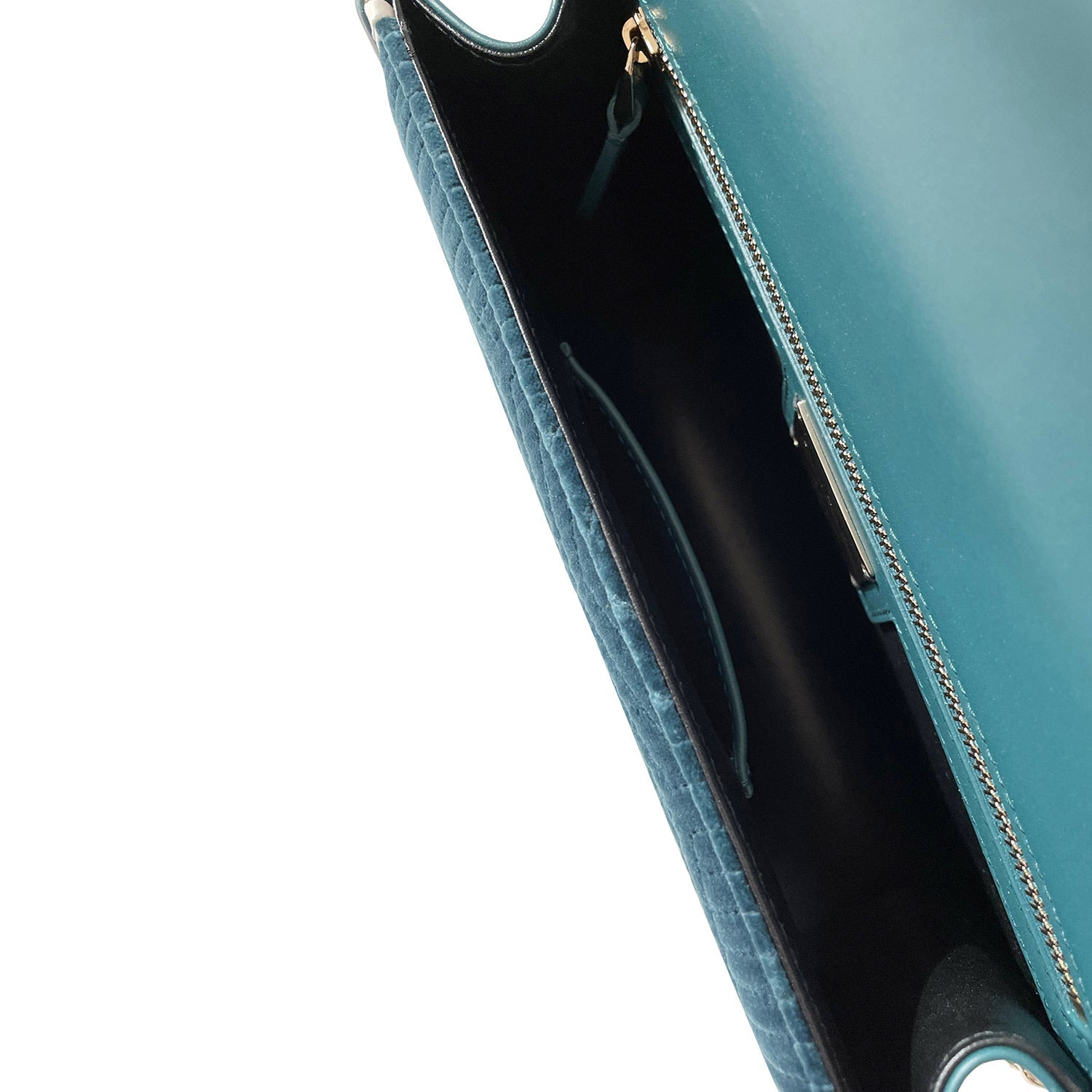 Bvlgari Velvet Serpenti Diamond Blast Shoulder Bag