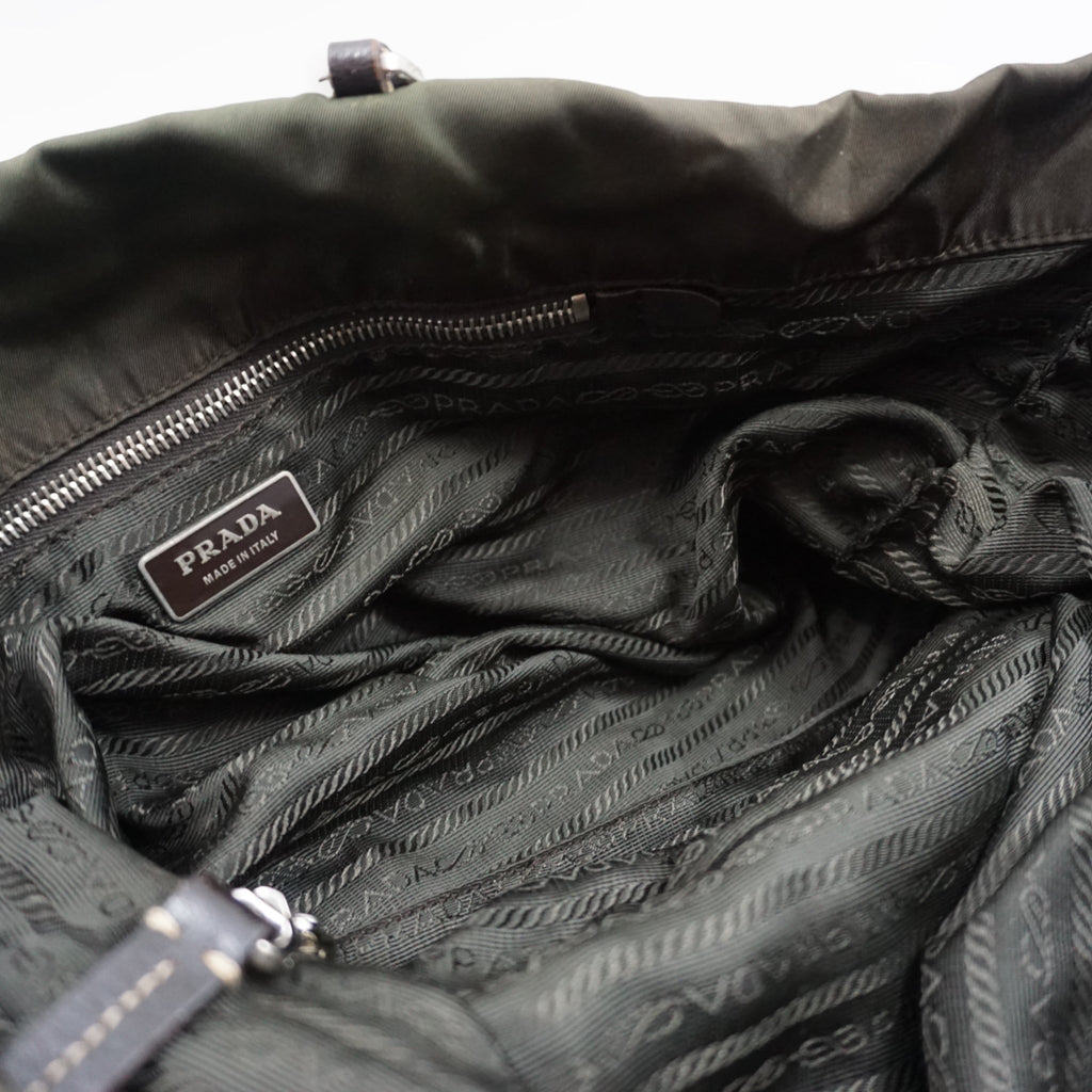 Prada ArmygrÃƒÆ’Ã‚Â¸n Skuldertaske
