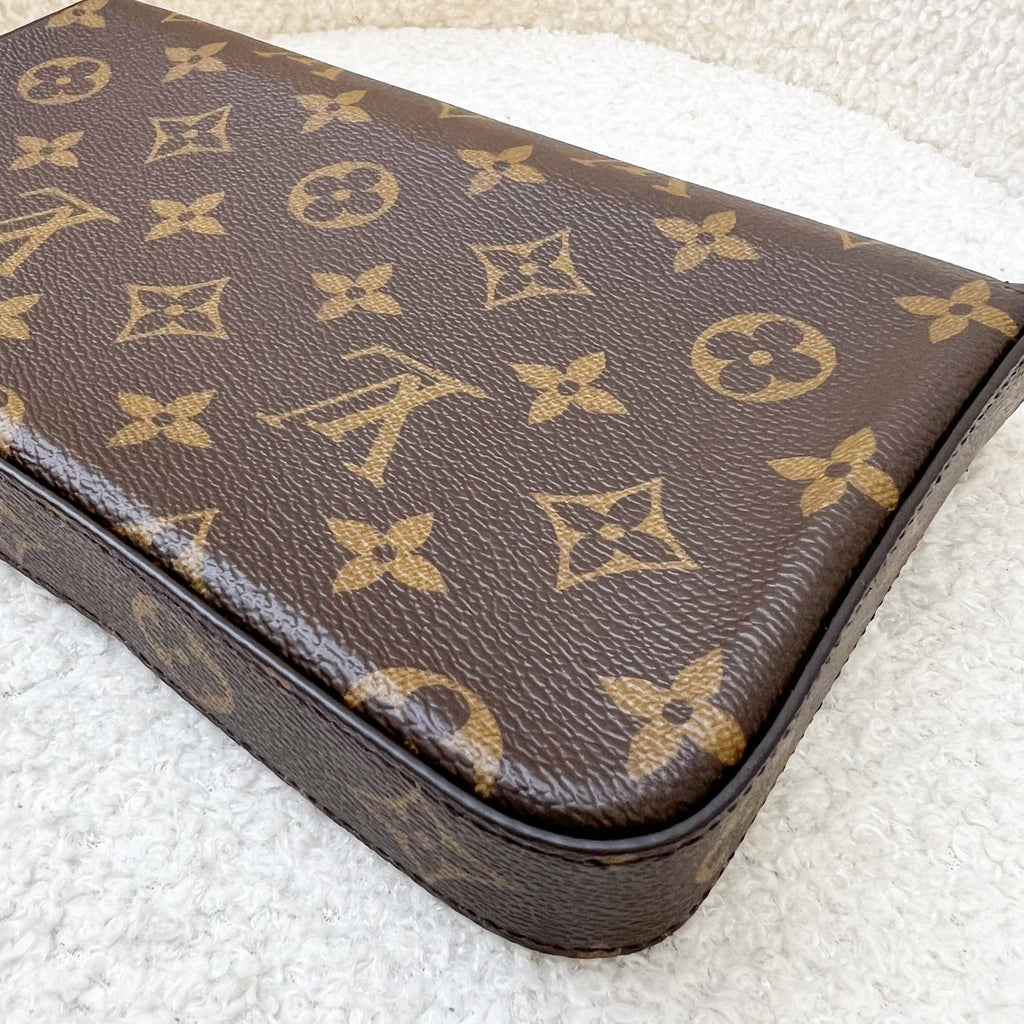LV Felicie Pochette in Monogram Canvas and GHW