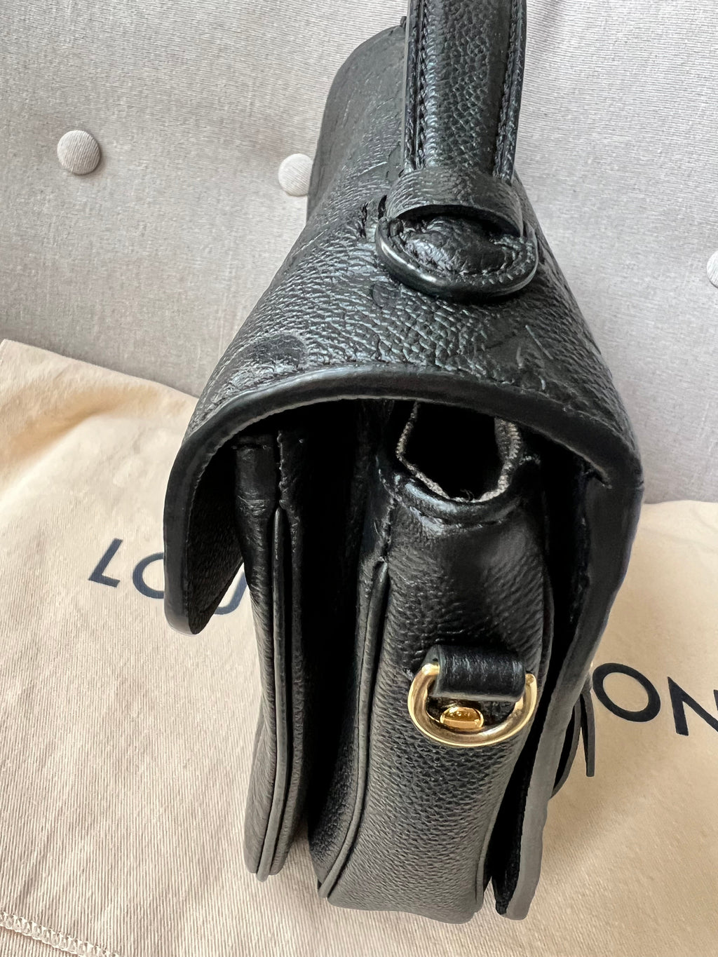 Louis Vuitton Pochette Metis Black Empreinte (RRP £2,110)