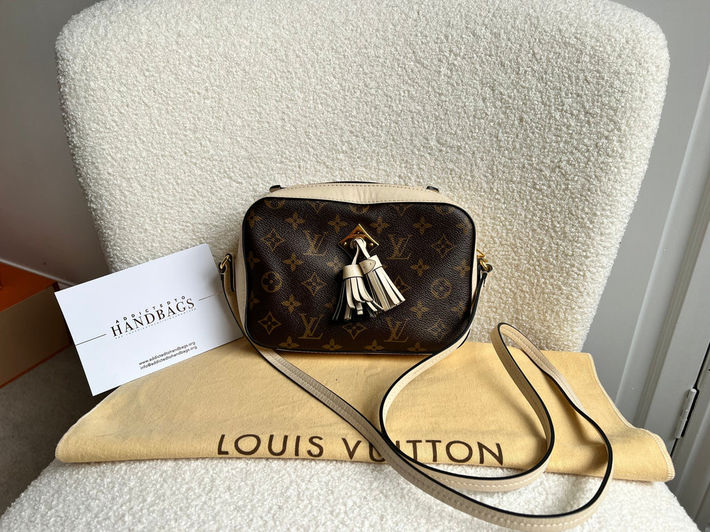 Louis Vuitton Saintonge Monogram Cream