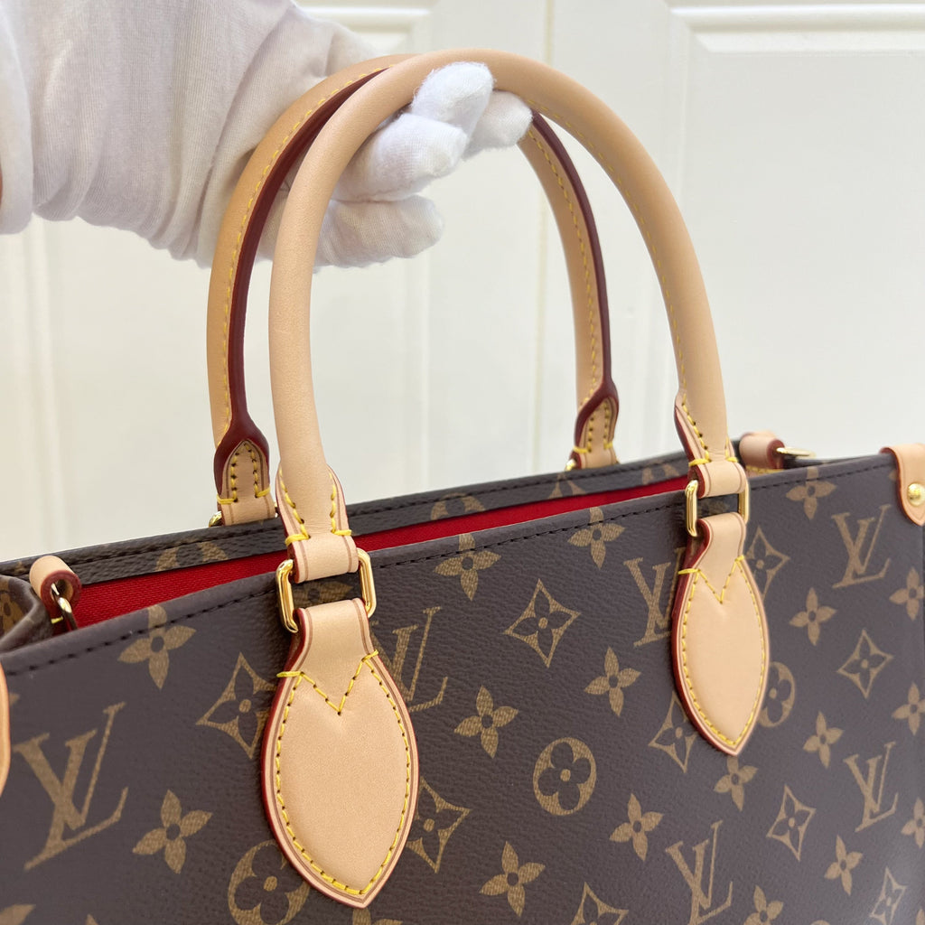 LV Sac Plat PM Monogram Canvas and GHW