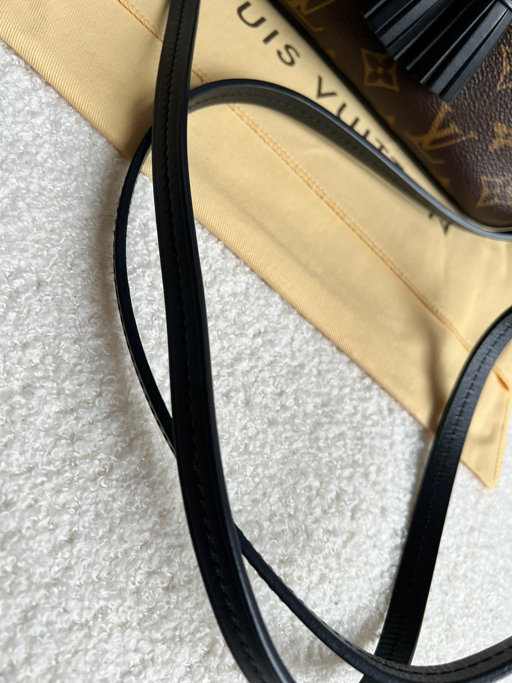 Louis Vuitton Saintonge Black and Monogram