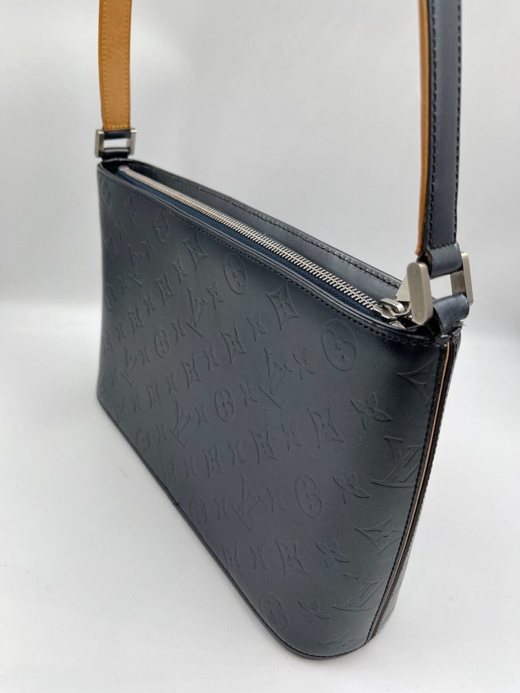 Louis Vuitton Mat Allston Handbag Monogram Vernis