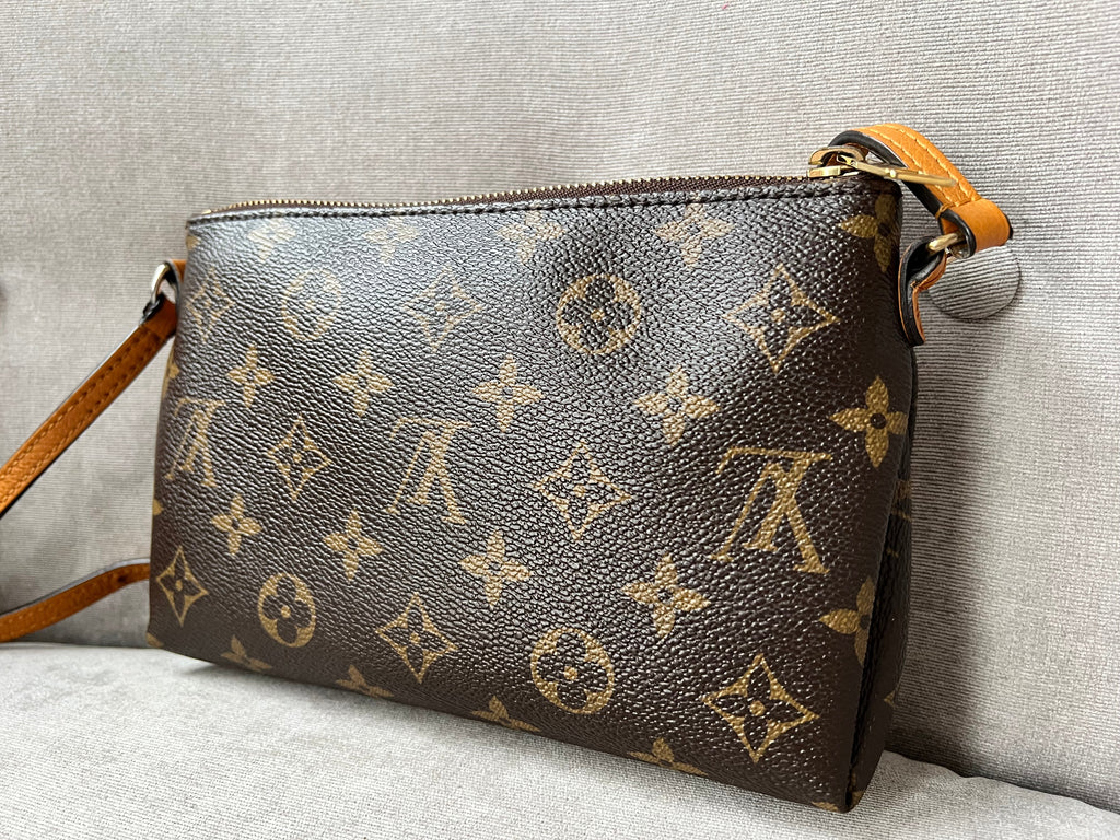 Louis Vuitton Monogram Safran Pallas Pochette