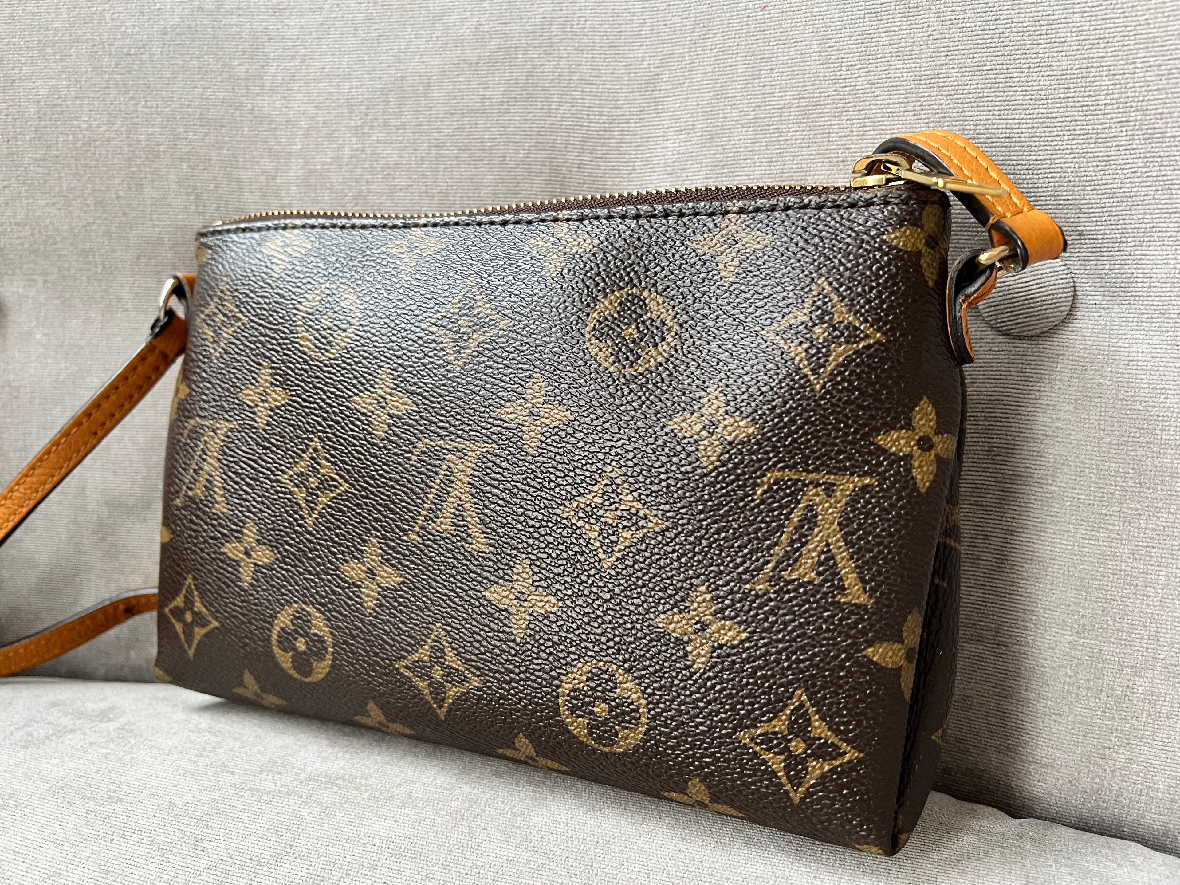 Louis Vuitton Monogram Safran Pallas Pochette