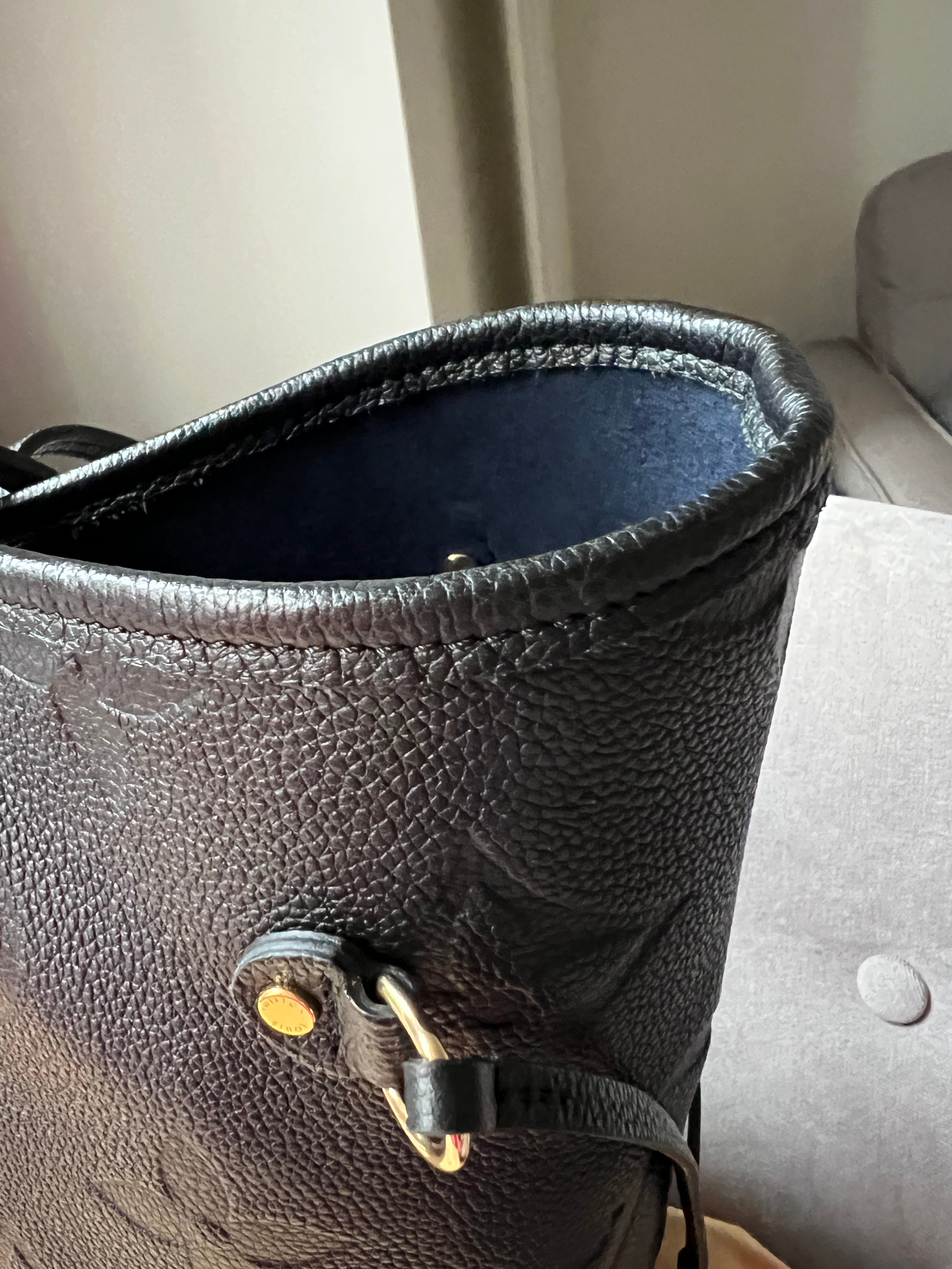 Louis Vuitton Neverfull MM Black Empreinte (RRP £1,940)