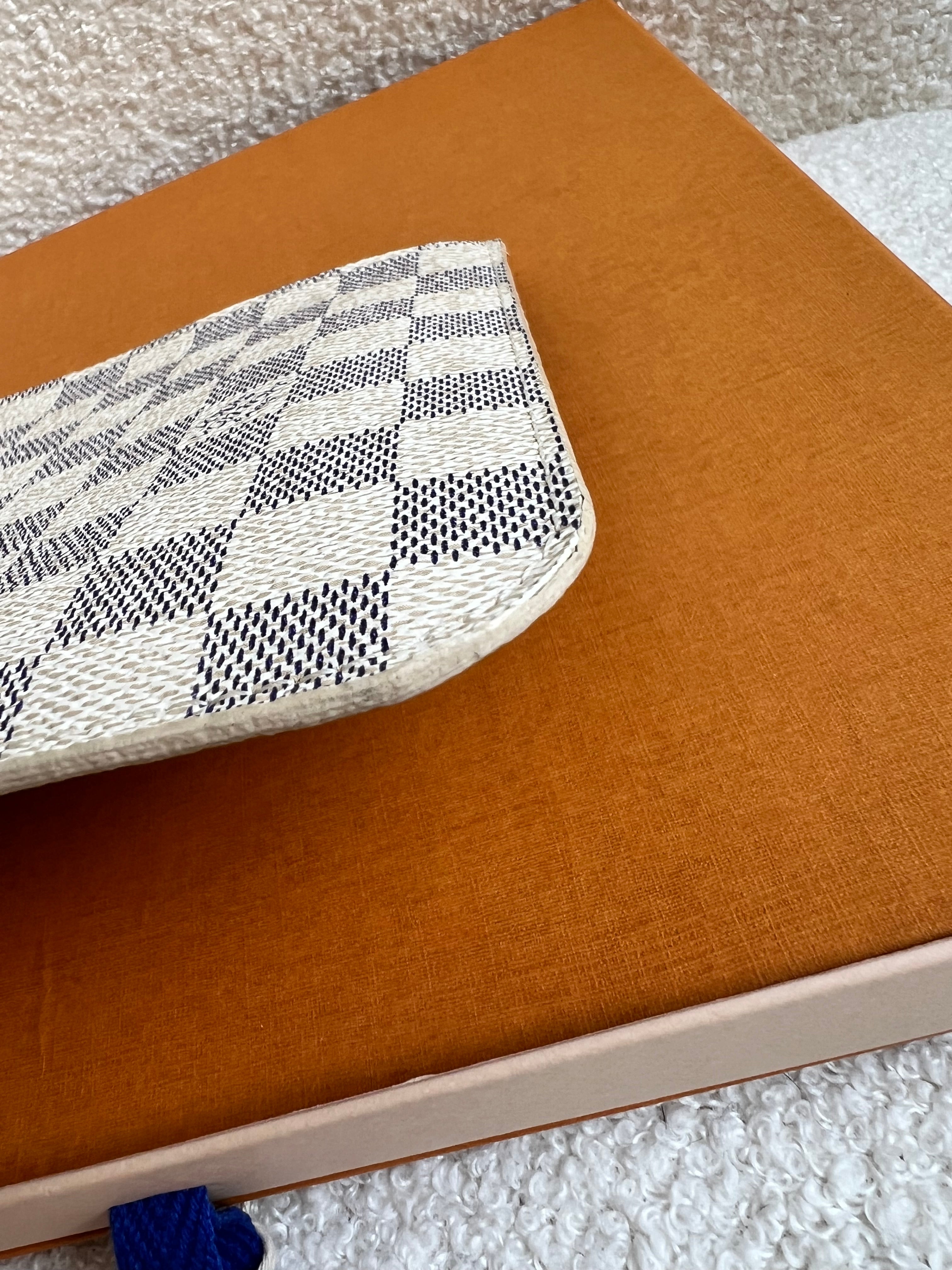 Louis Vuitton Pouch (from Neverfull MM) in Damier Azur