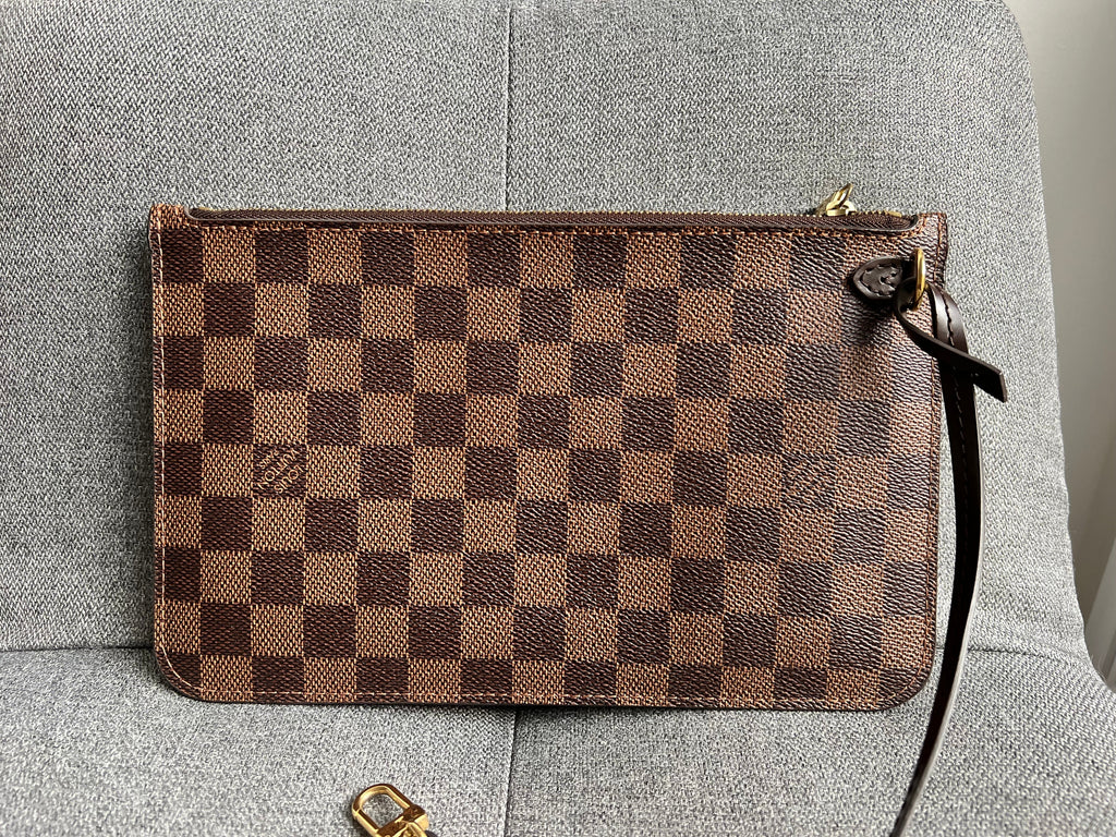 Louis Vuitton Pouch (from Neverfull) in Damier Ebene