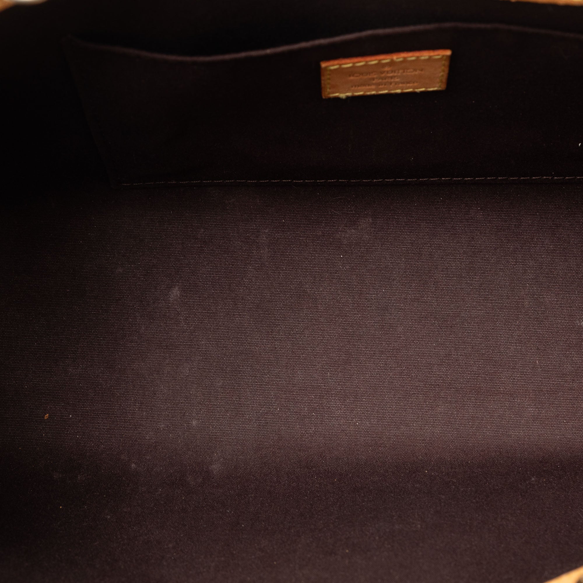 Purple Louis Vuitton Monogram Vernis Roxbury Drive Satchel