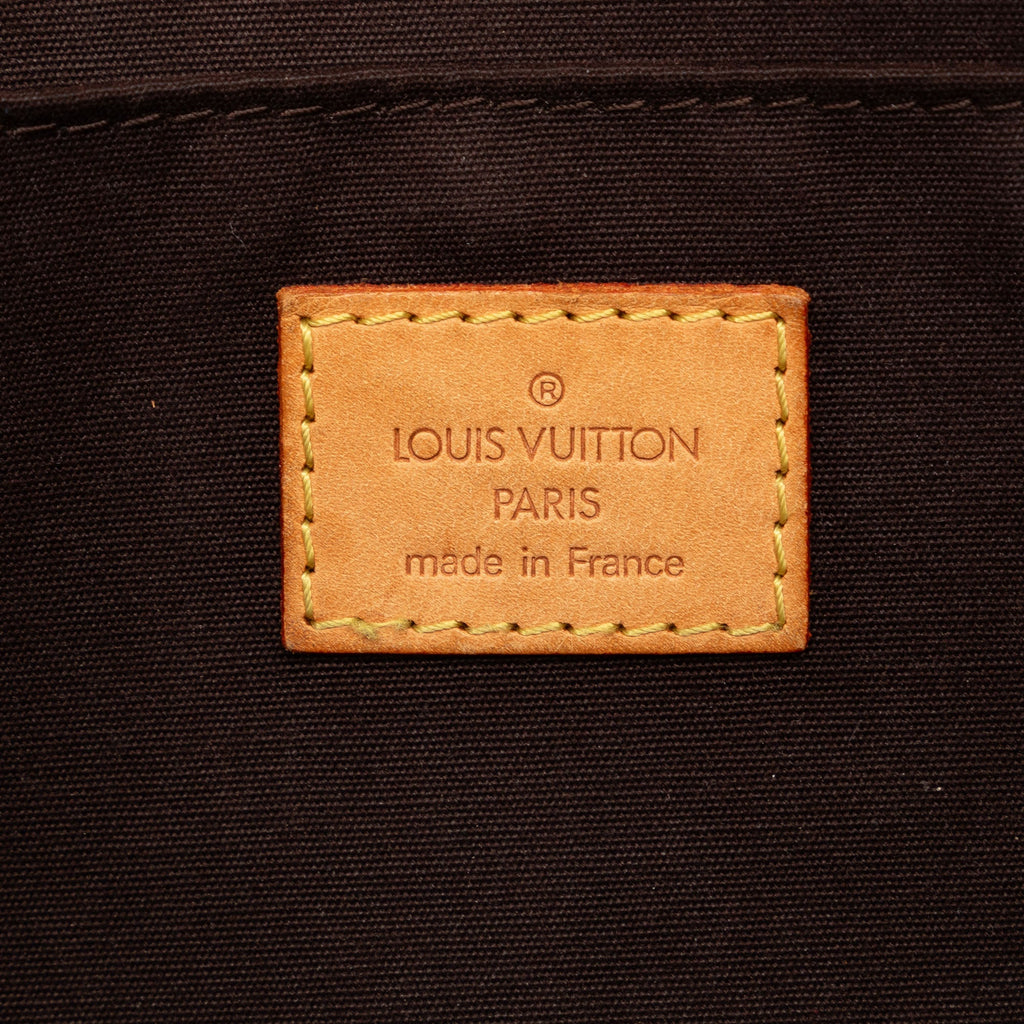Purple Louis Vuitton Monogram Vernis Roxbury Drive Satchel