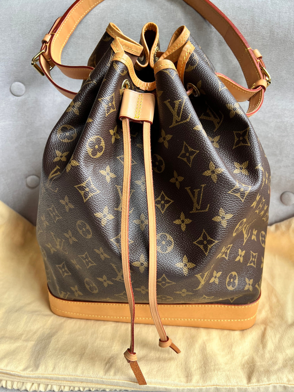Louis Vuitton Noe GM Bucket Bag Monogram