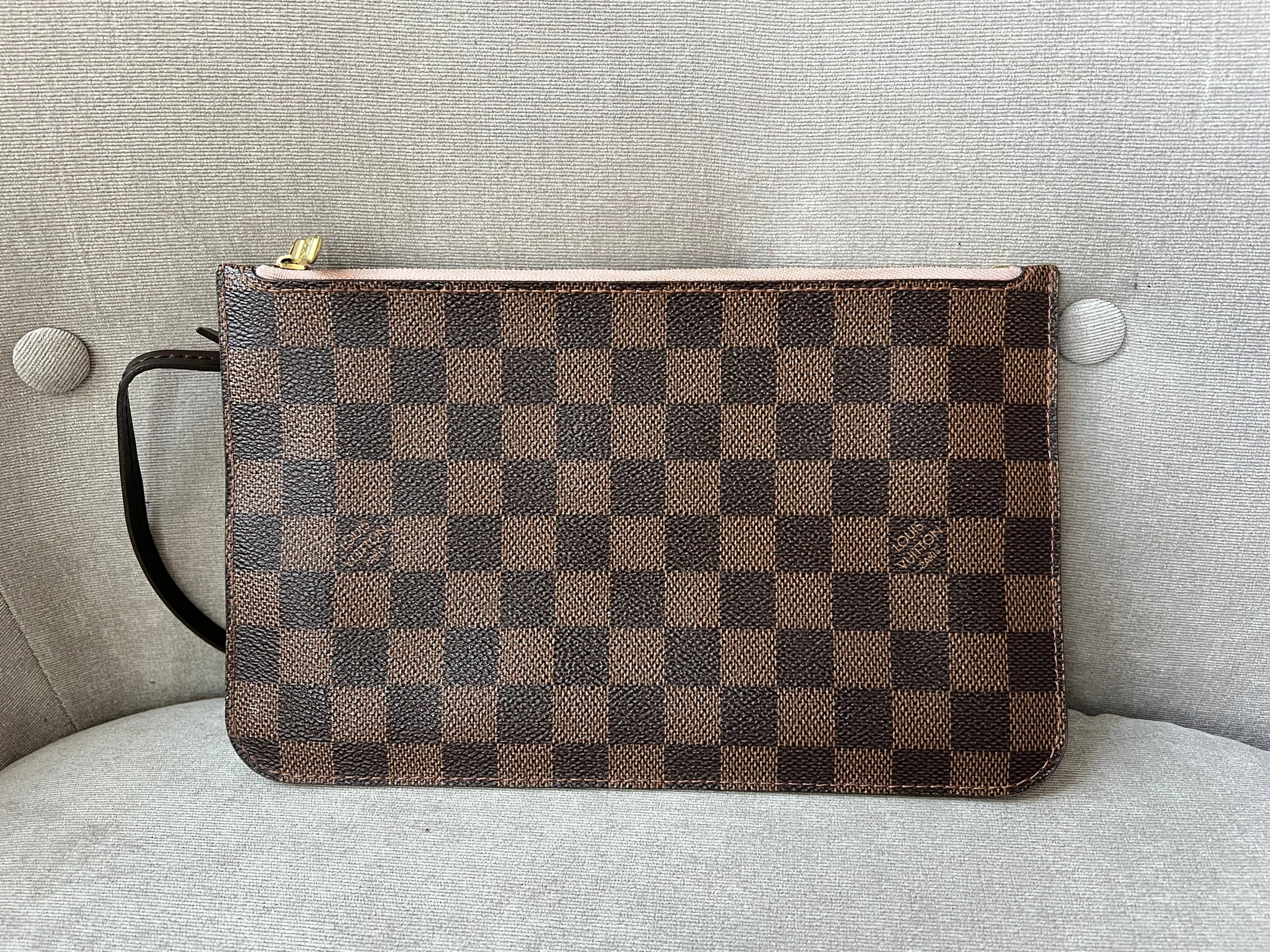Louis Vuitton Pouch (from Neverfull MM) in Damier Ebene