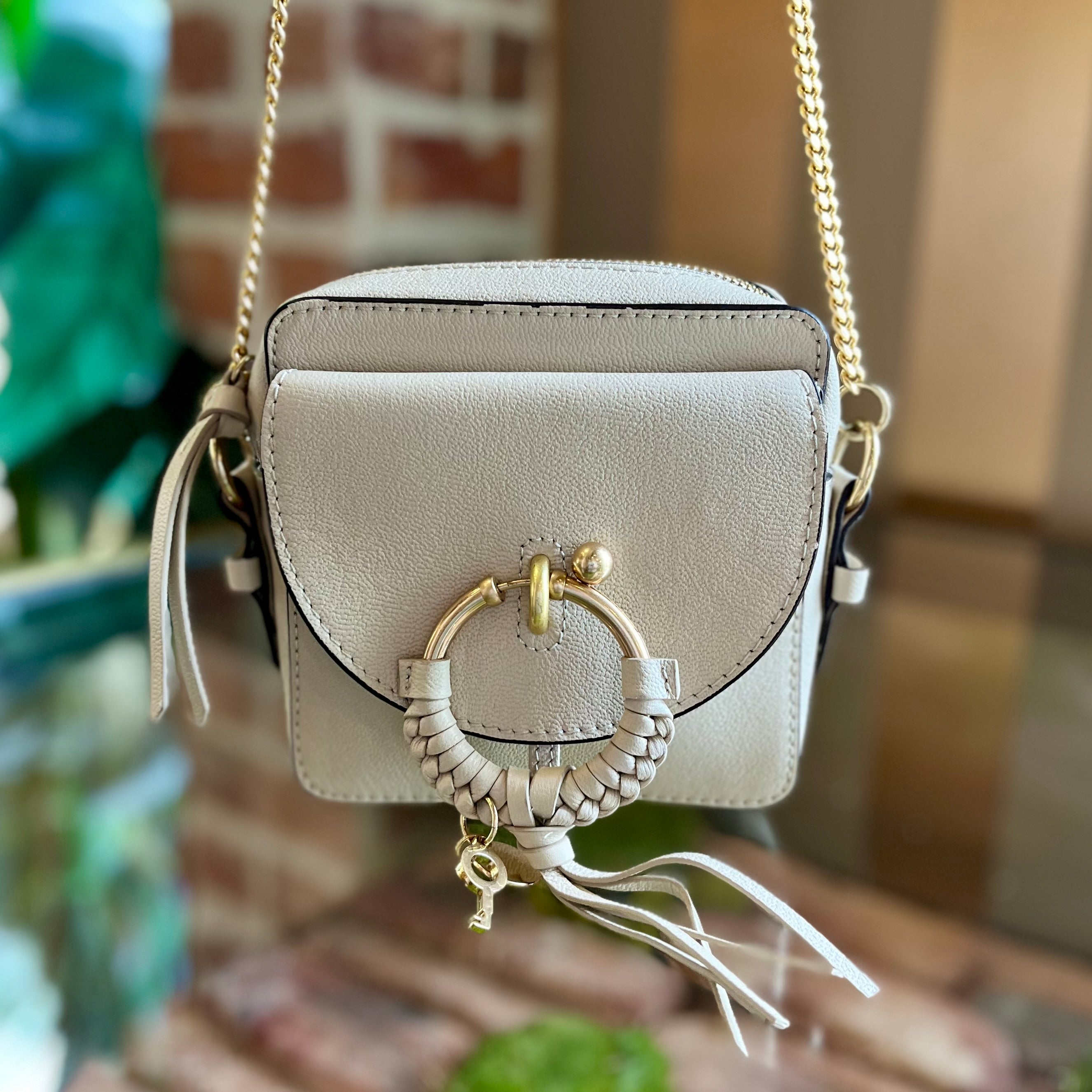 SEE BY CHLOE Joan Mini White Camera Bag