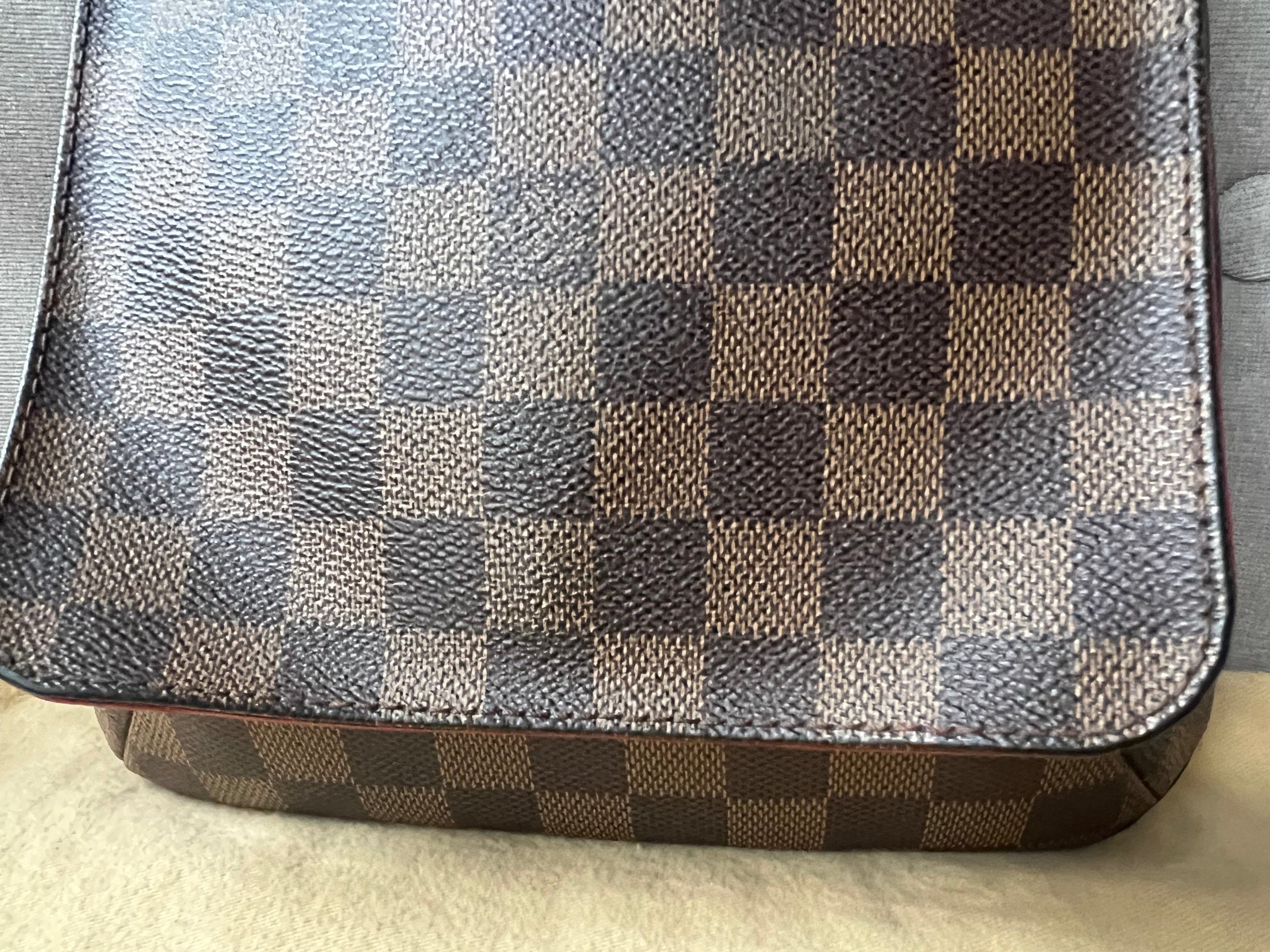 Louis Vuitton Musette Salsa PM (long strap version) Damier Ebene